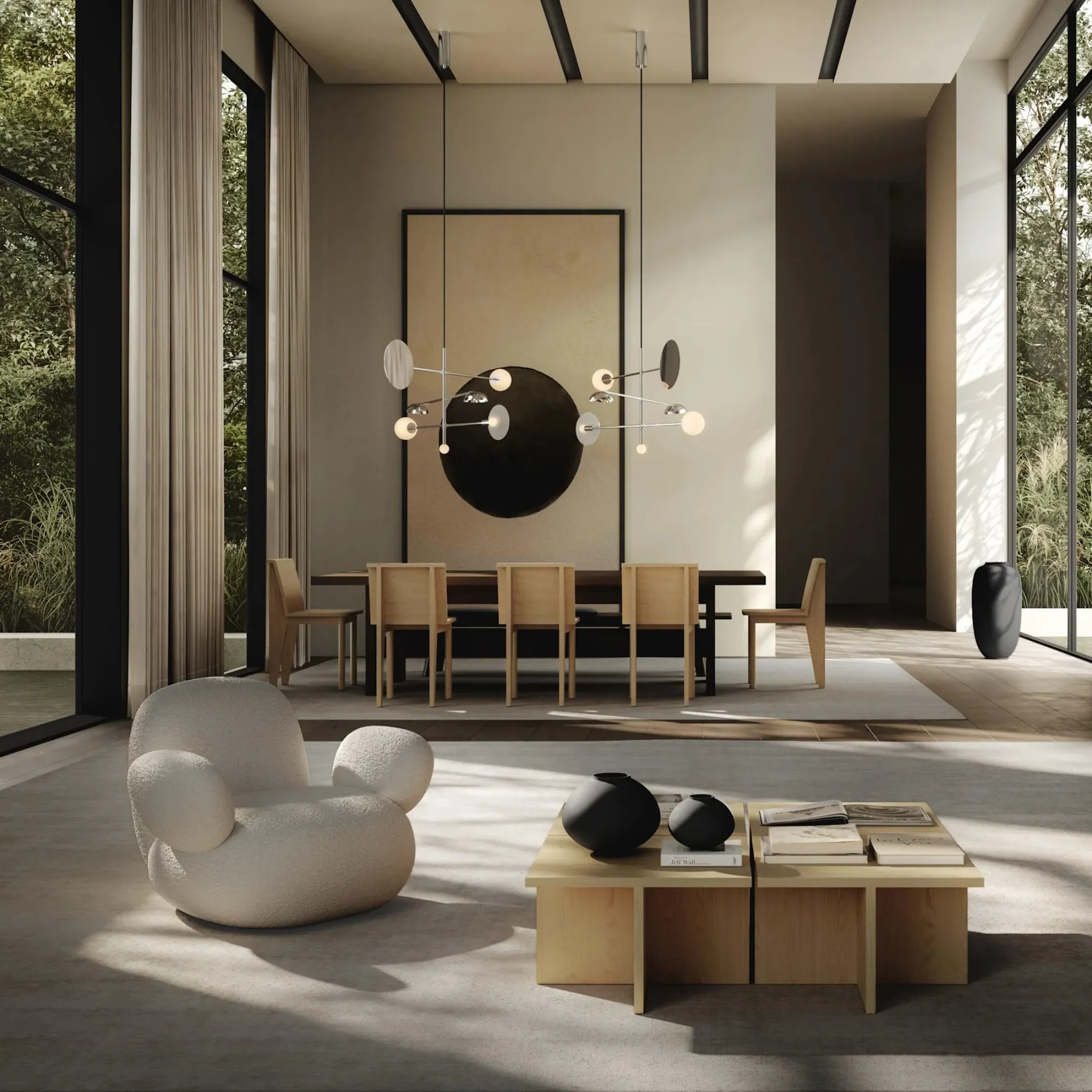 Brutus Slim Dining Chair - Natural Oak - Image 2