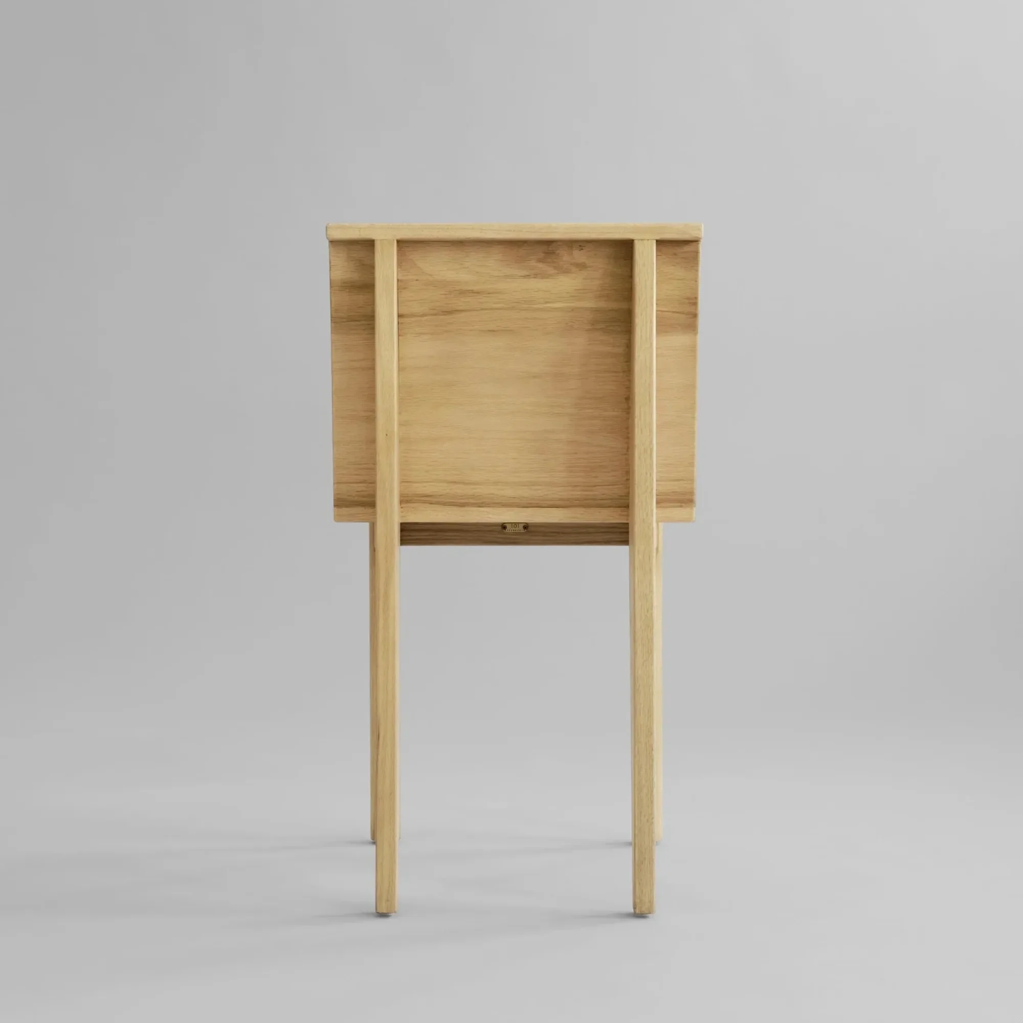 Brutus Slim Dining Chair - Natural Oak - Image 3