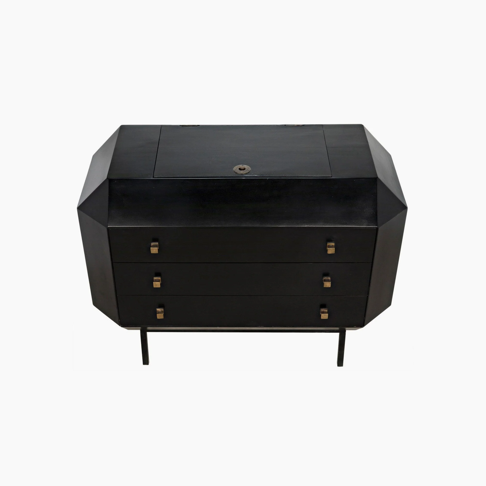 Brynlee Dresser, Hand Rubbed Black - Image 3