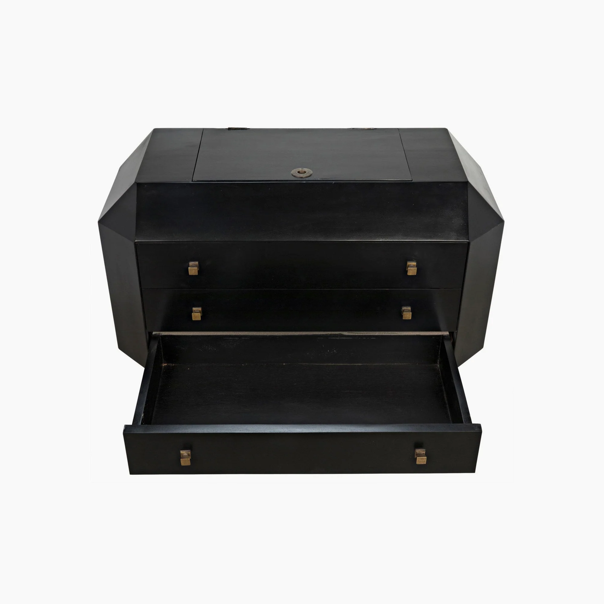 Brynlee Dresser, Hand Rubbed Black - Image 7