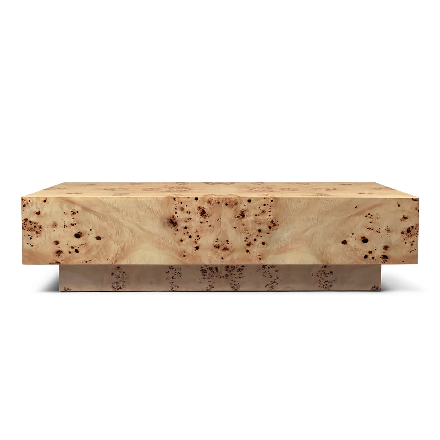 Burl Coffee Table - Natural - Image 4