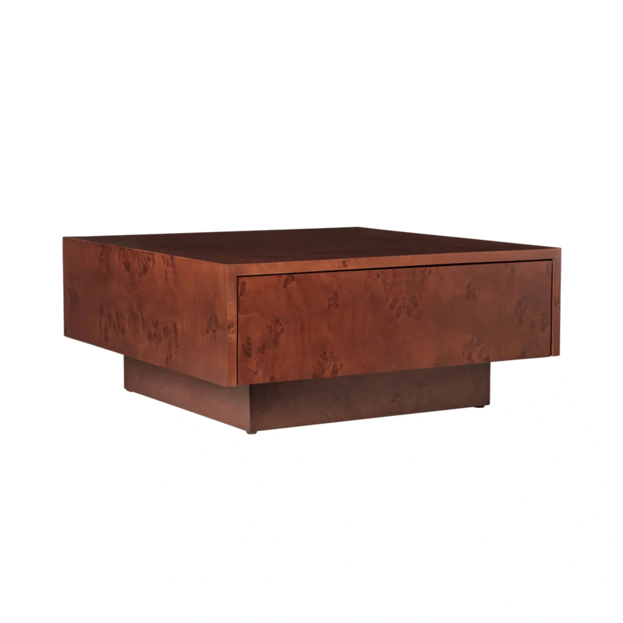 Burl Storage Coffee Table - Image 2