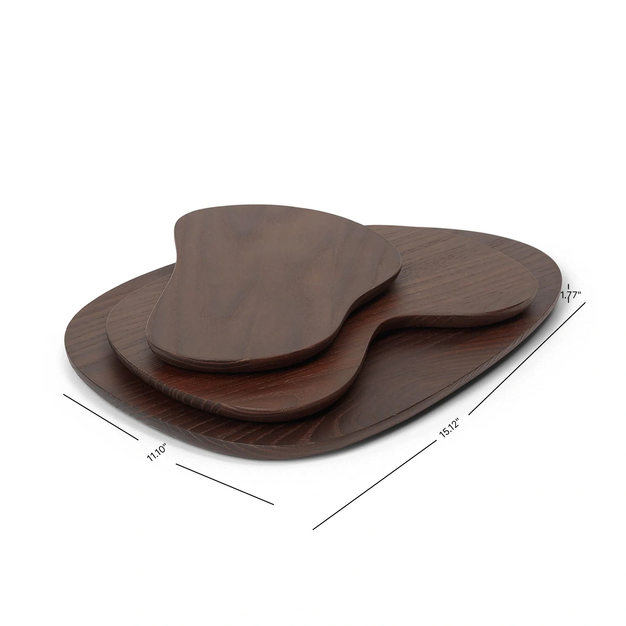 Cairn Cutting Boards - Set of 3 - Dark Brown - Image 6