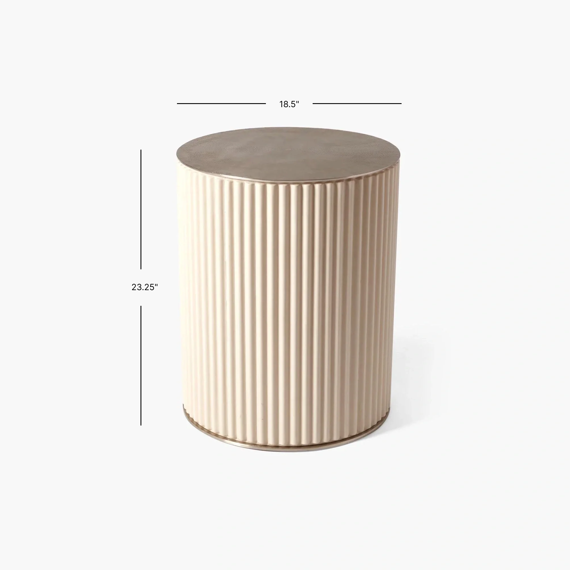 Camille Side Table - Bronze - Image 6
