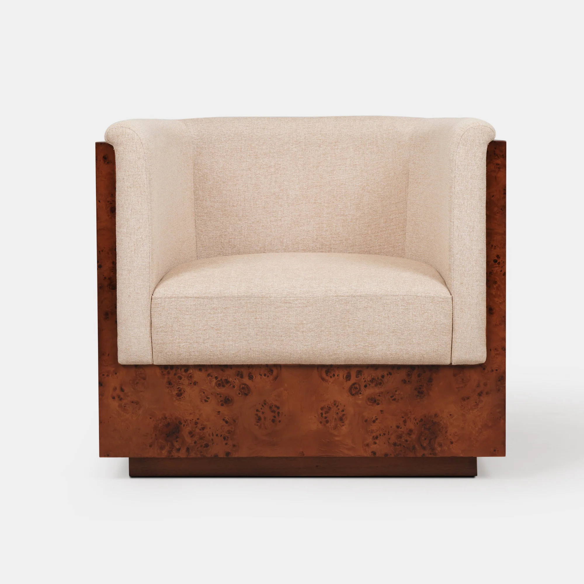 Cantera Burl wood Lounge Chair - Image 2