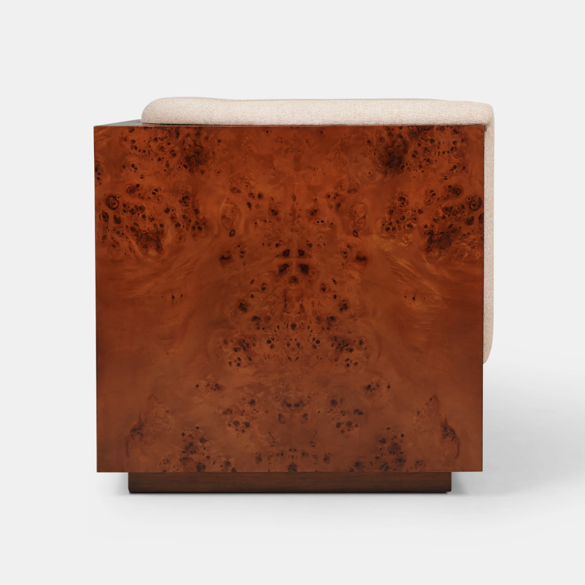 Cantera Burl wood Lounge Chair - Image 5