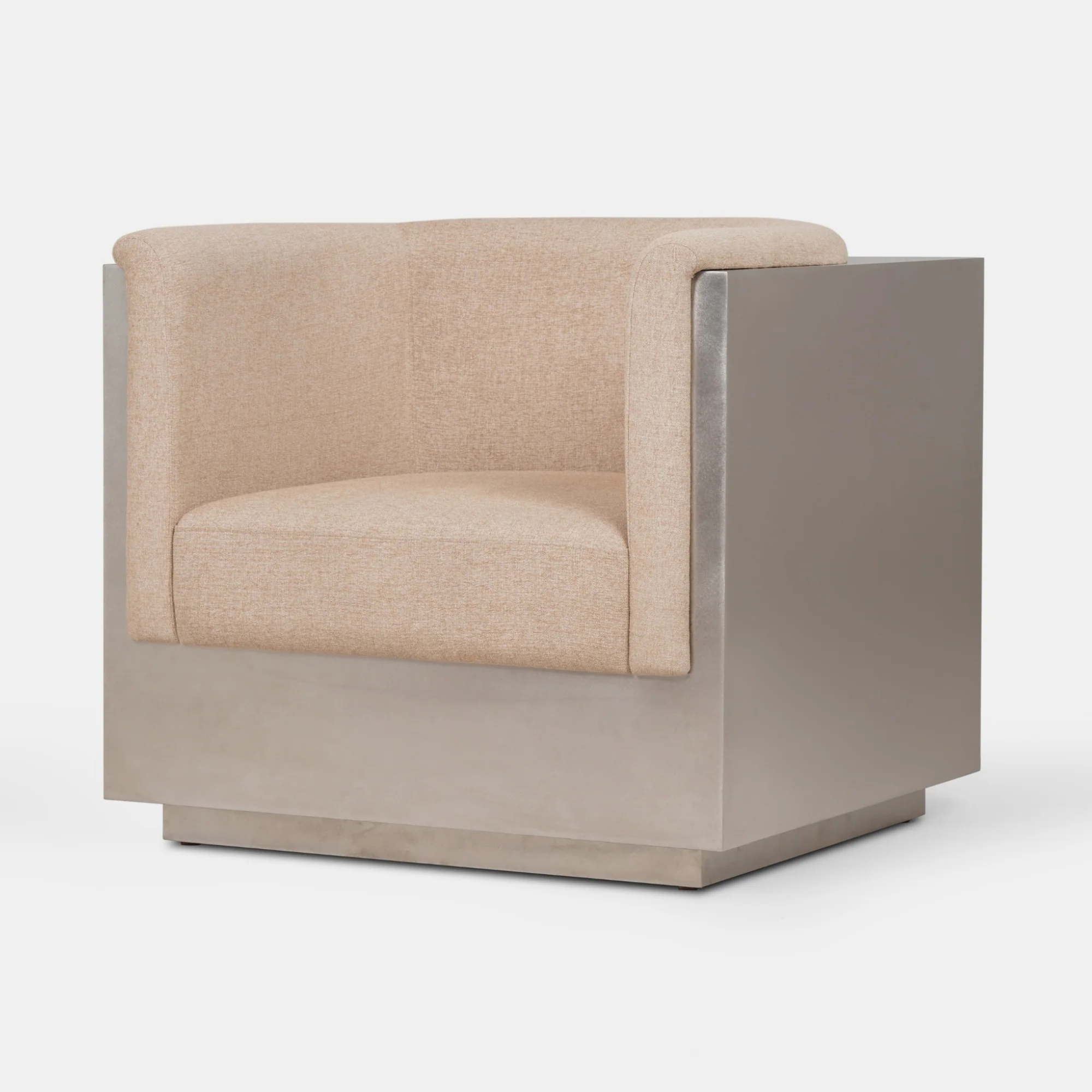 Cantera Stainless Steel Lounge Chair - Image 3