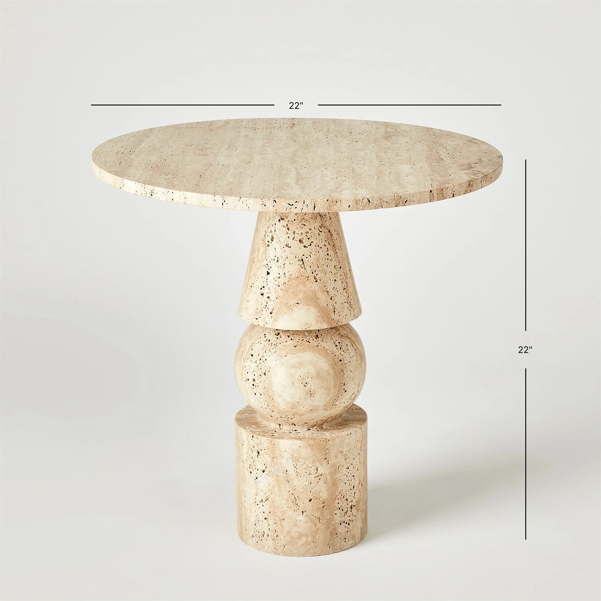 Cargo Table - Travertine - Image 3