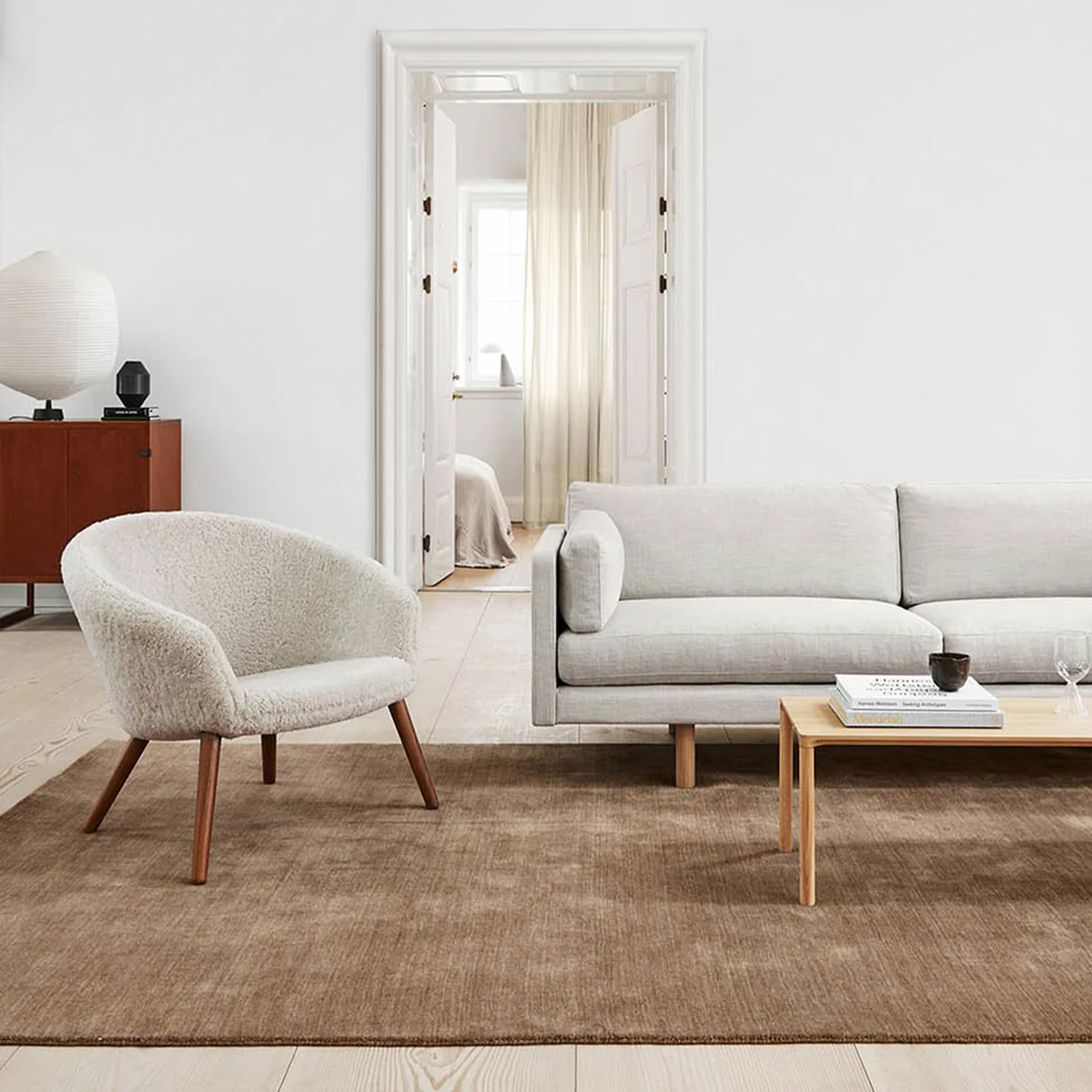 Cashmere Earth Bamboo Rug - Image 2