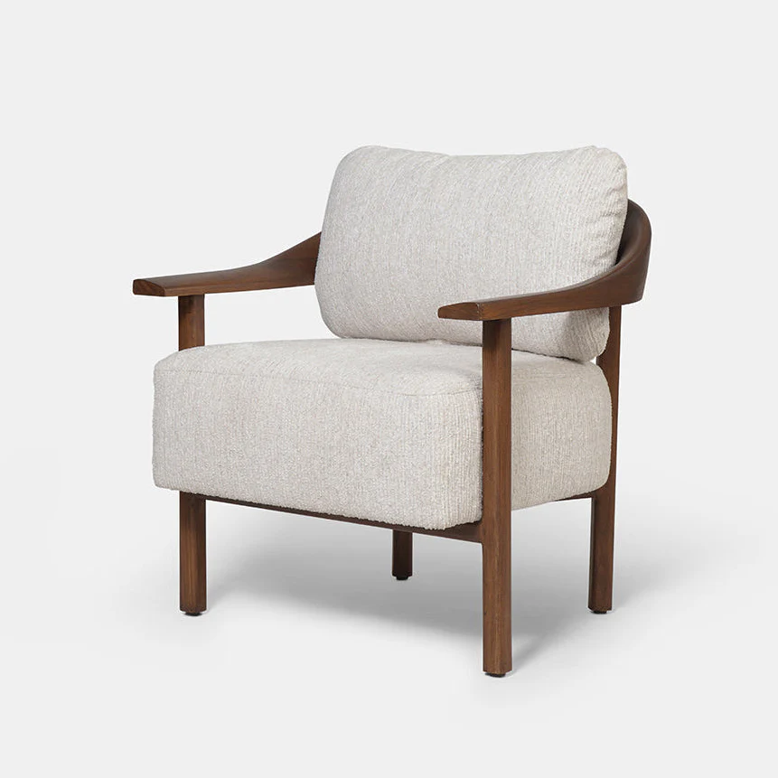 Celia Full Wood Armchair - Image 4