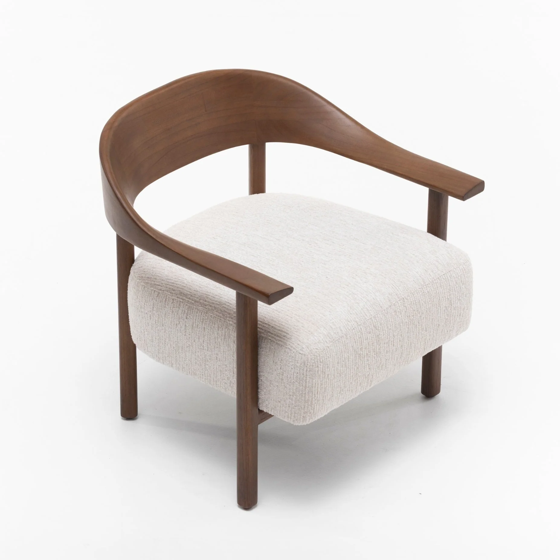 Celia Full Wood Armchair - Image 9