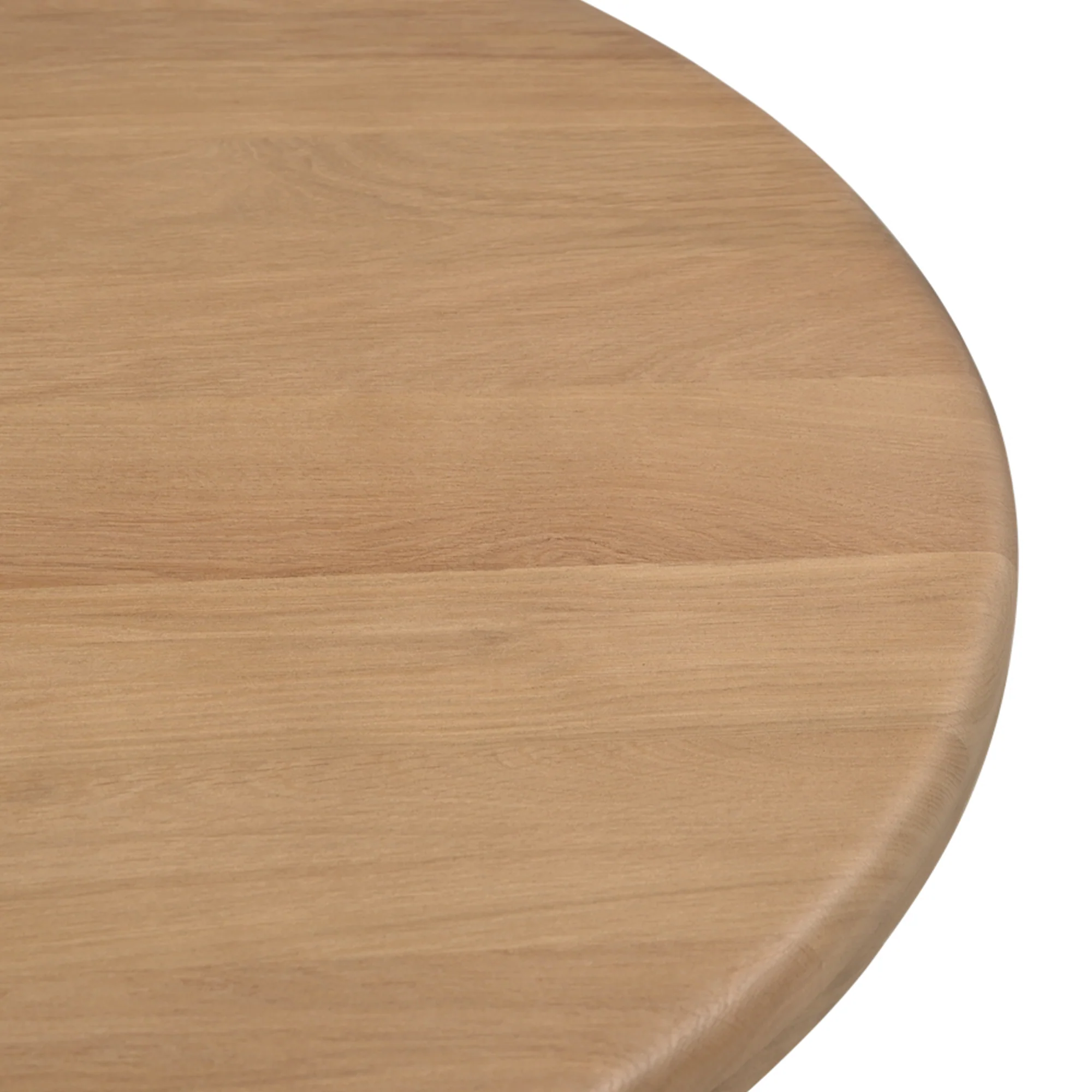 Charlotte Oak Round Coffee Table - Image 11