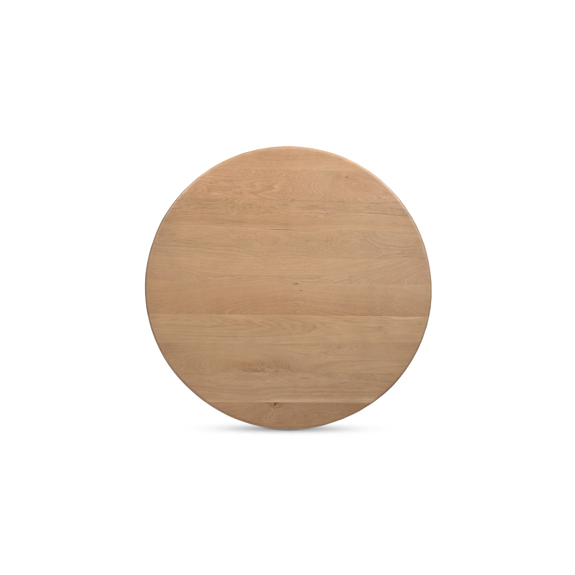 Charlotte Oak Round Coffee Table - Image 9