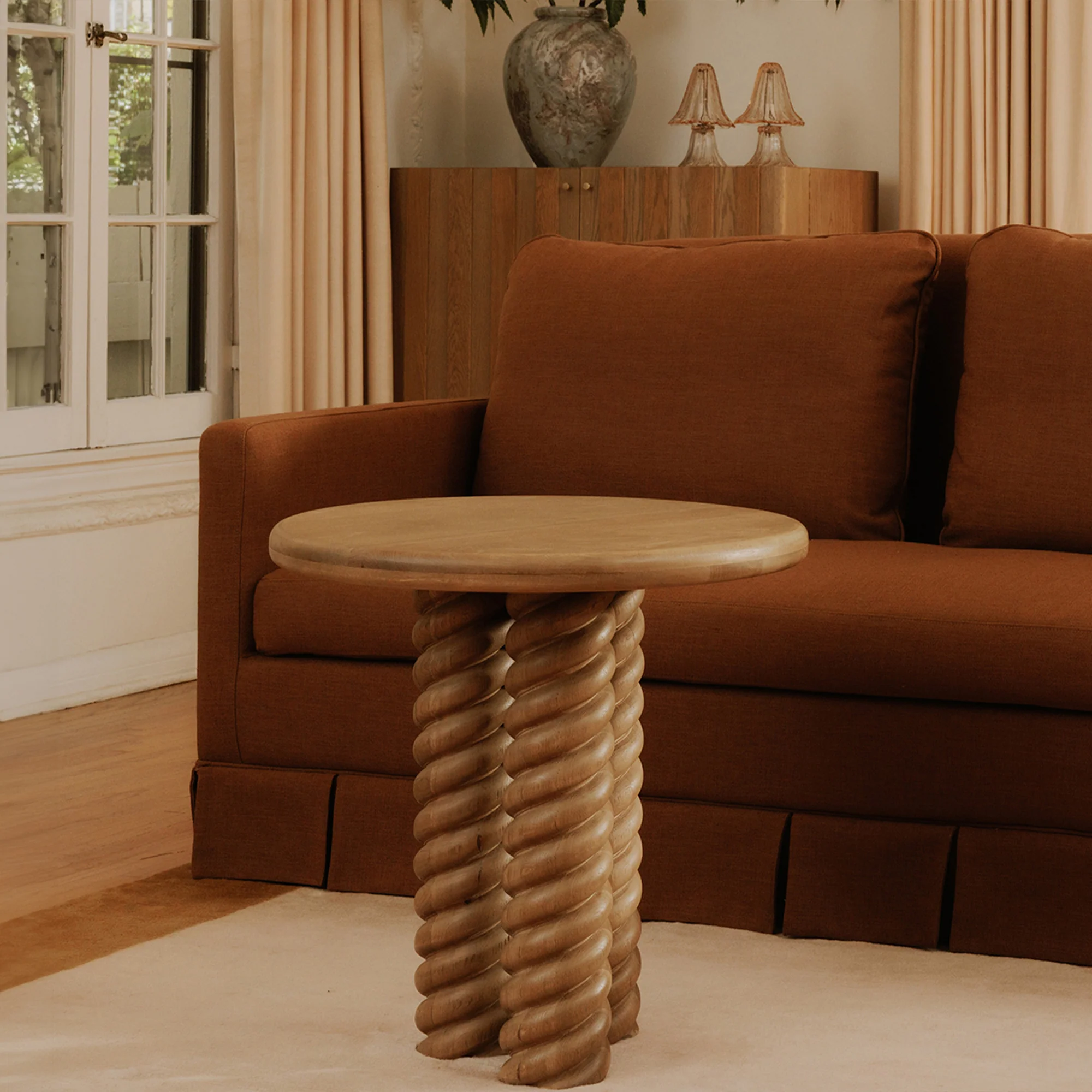 Charlotte Oak Side Table - Image 3