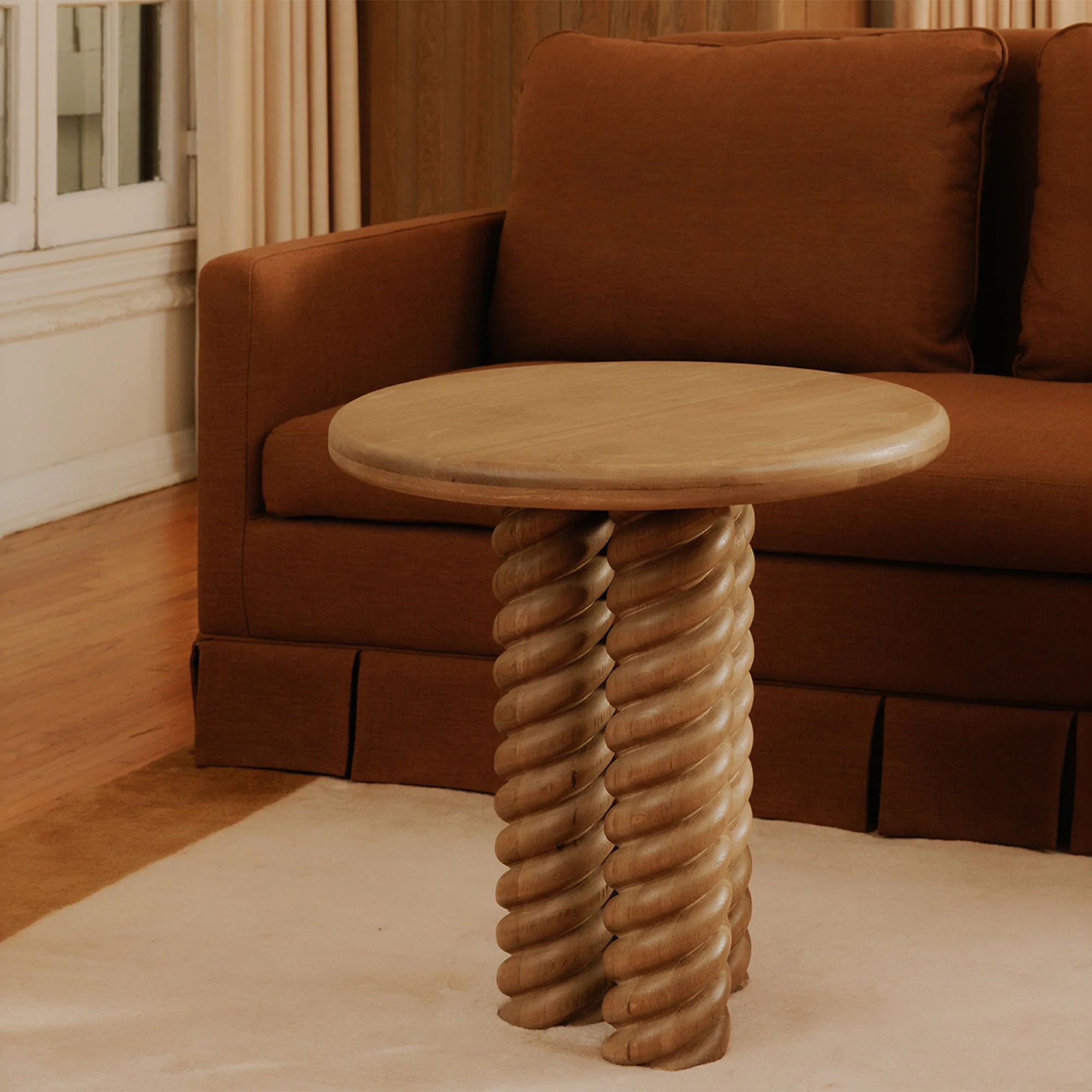Charlotte Oak Side Table - Image 4