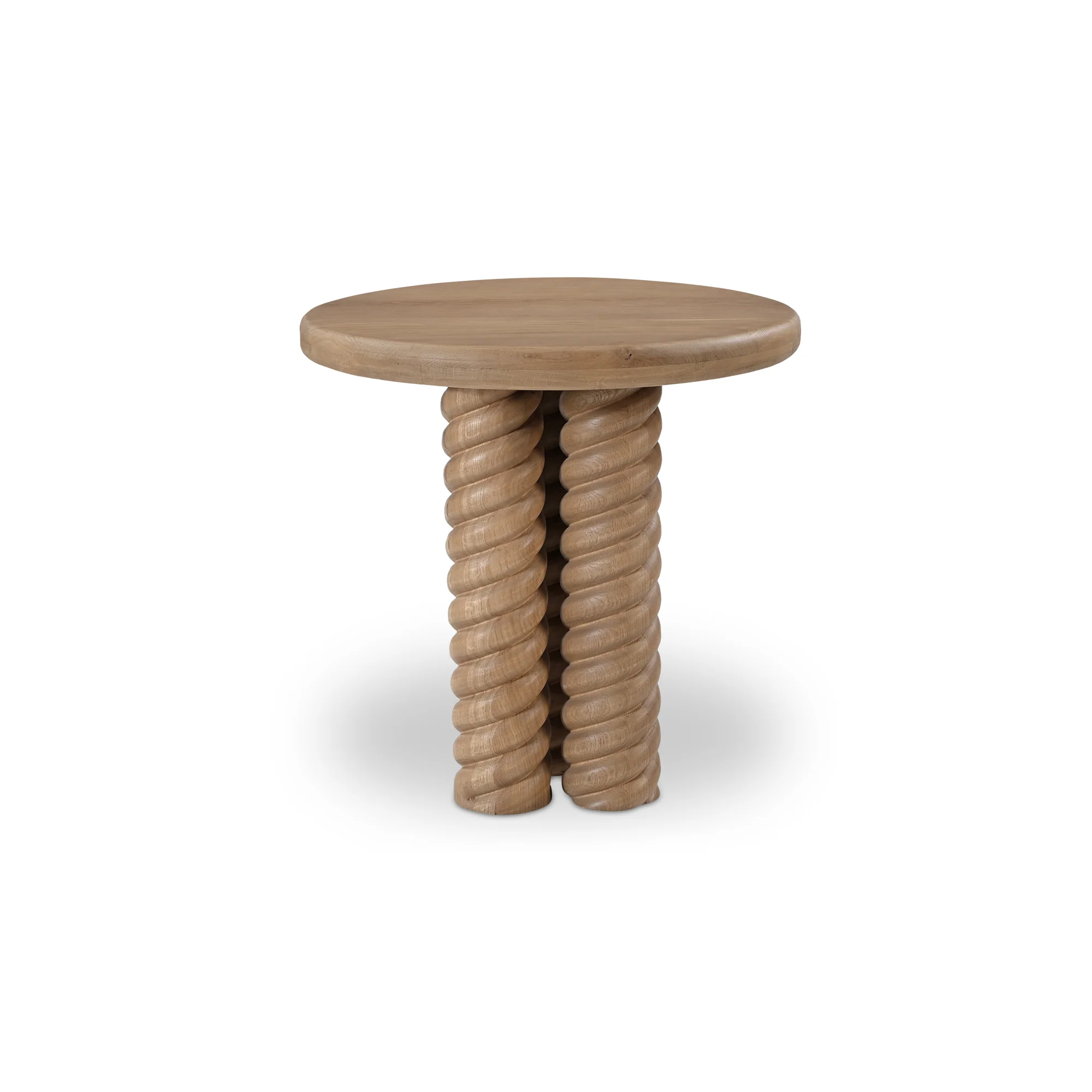 Charlotte Oak Side Table - Image 5