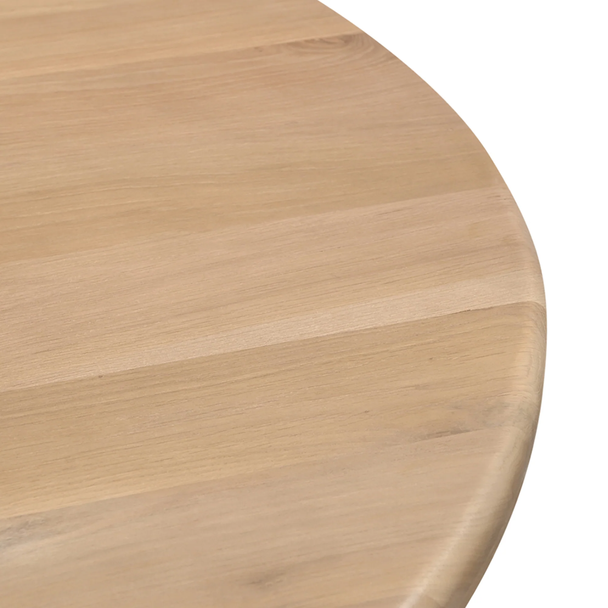 Charlotte Oak Round Dining Table - Image 9