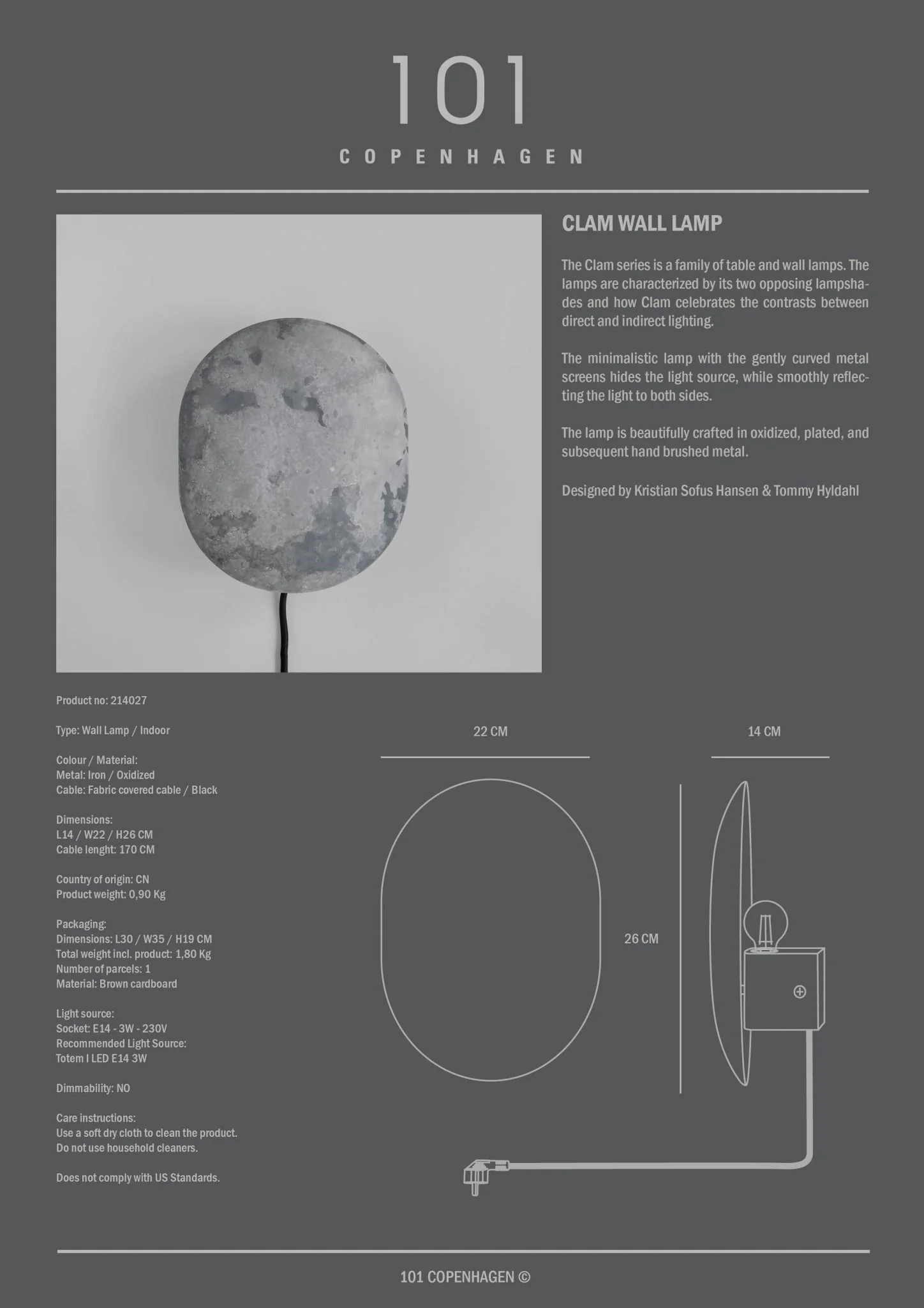 Clam Wall Lamp - Image 10