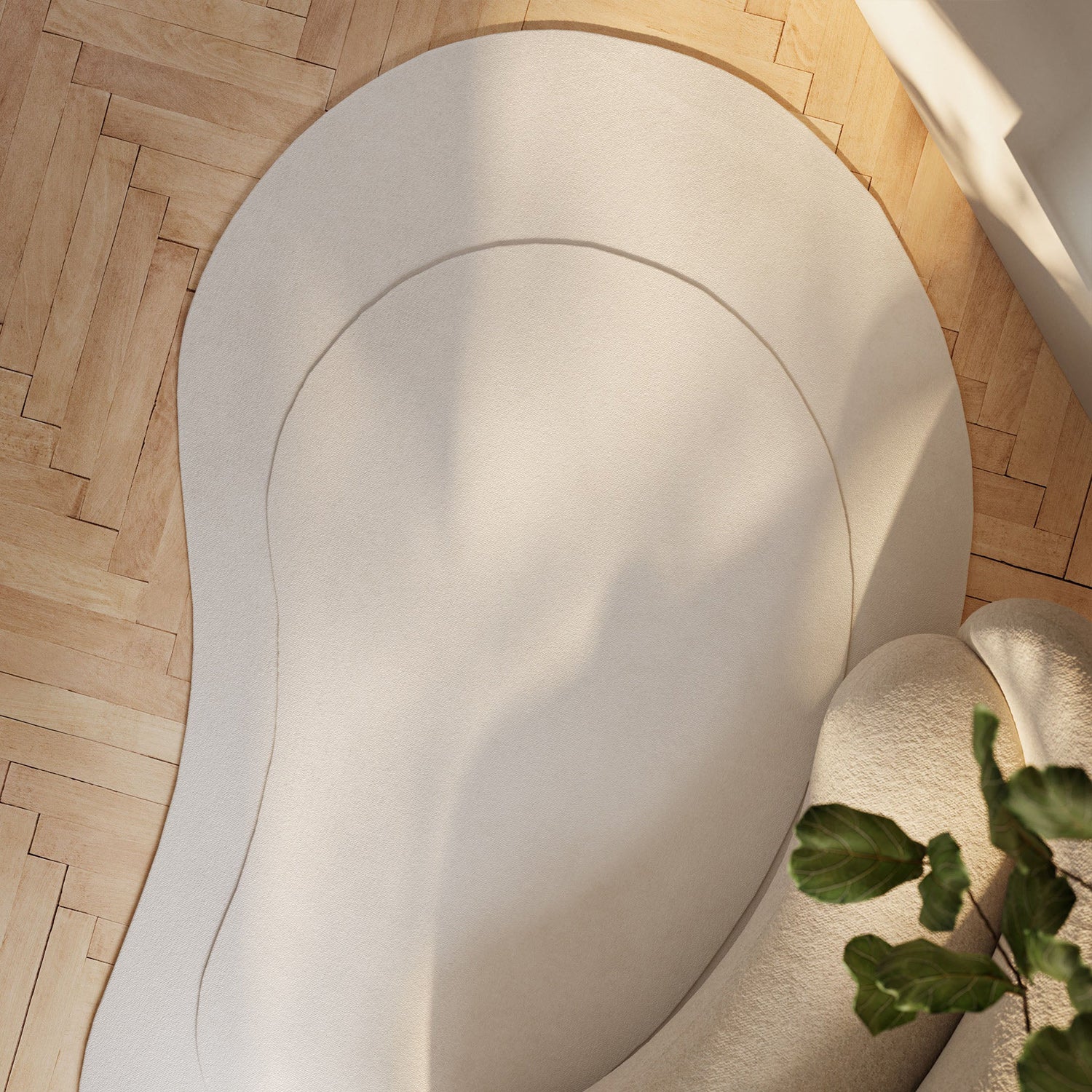 Claude-1 Ivory Rug - Image 5