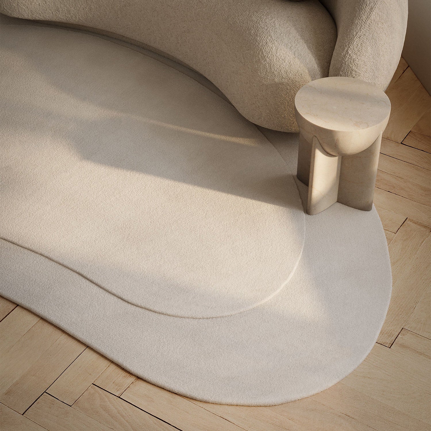 Claude-1 Ivory Rug - Image 6