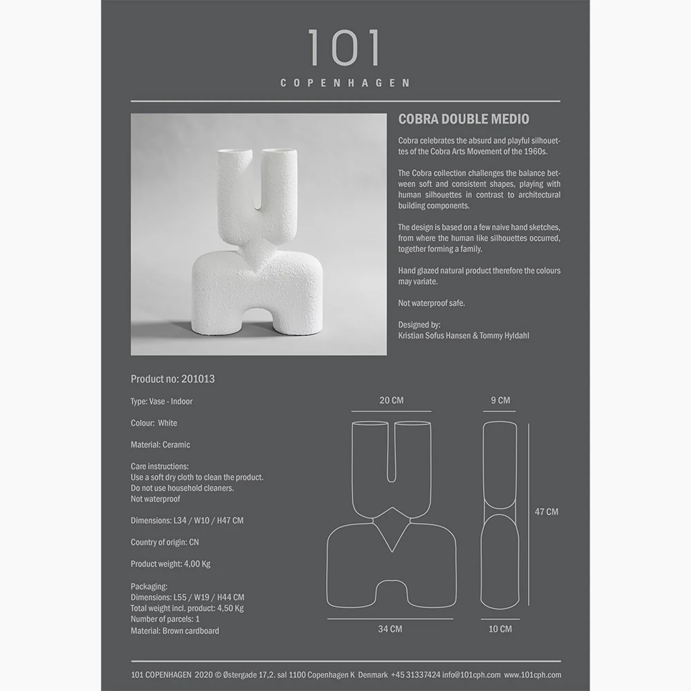 Cobra - Double, Medio - Bubble White - Image 9