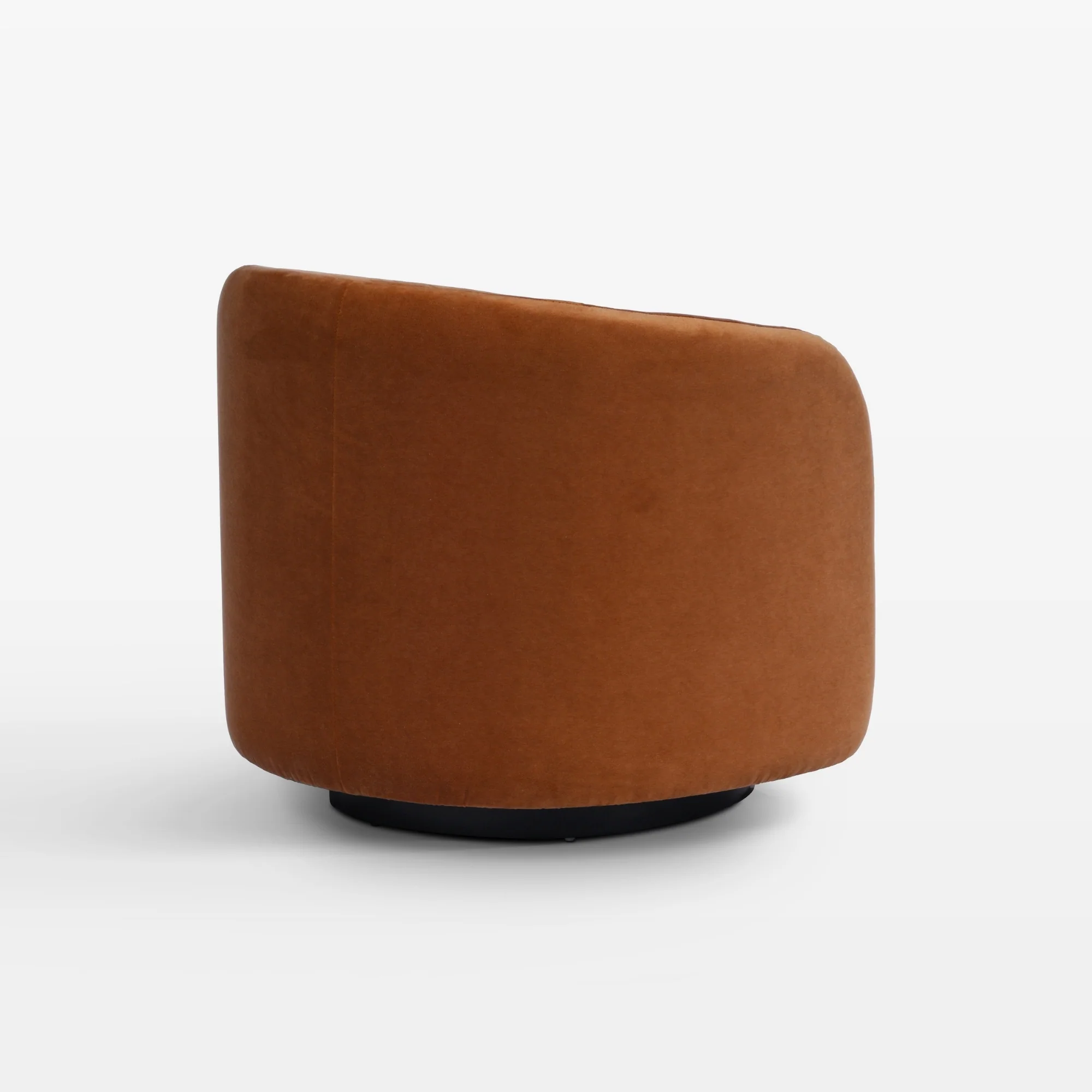 Collins Swivel Lounge Chair  Velvet - Image 7