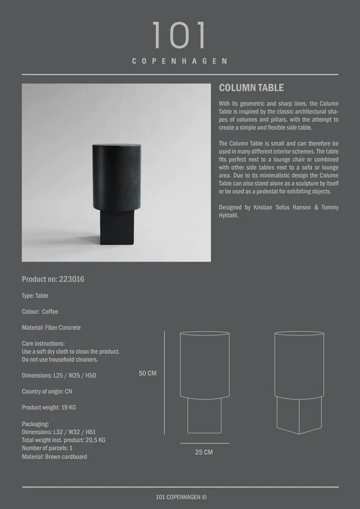 Column Table - Coffee - Image 8
