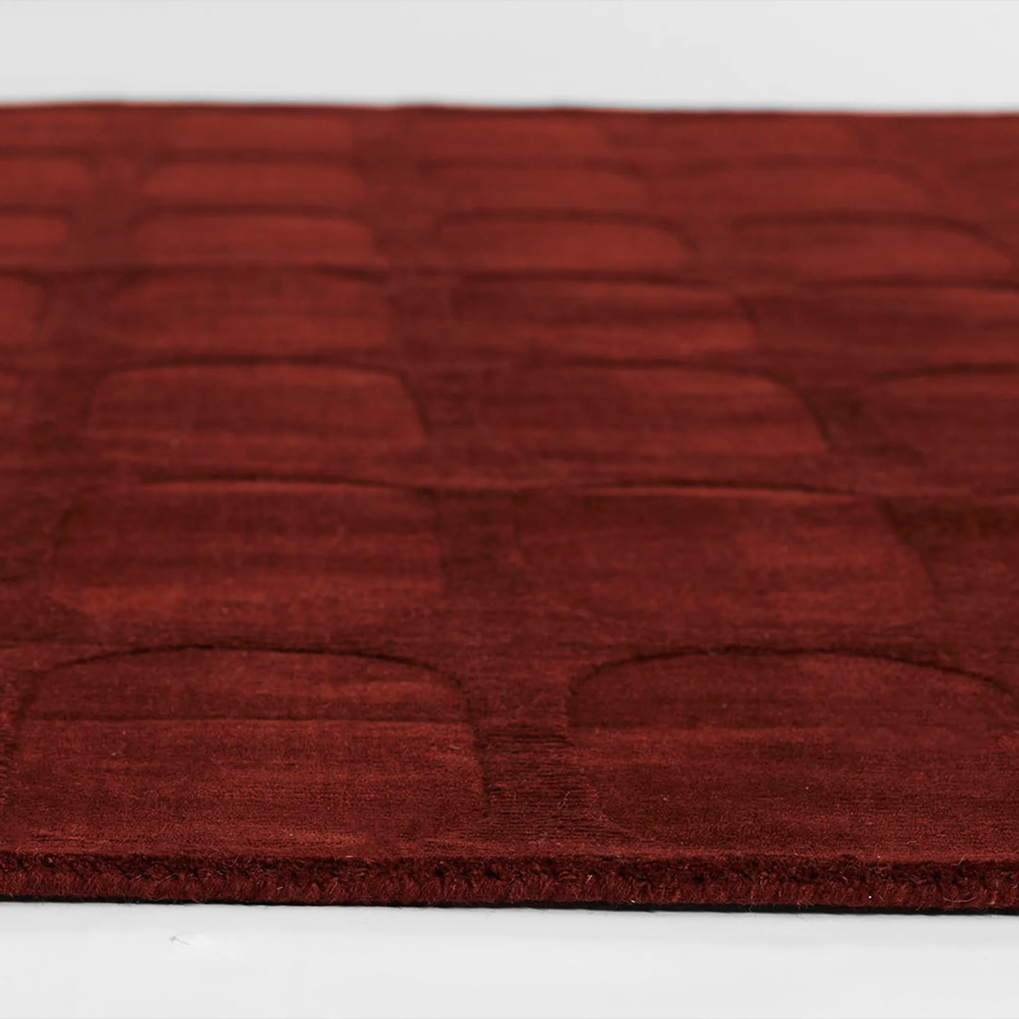 Contour-2 Burgundy Rug - Image 2