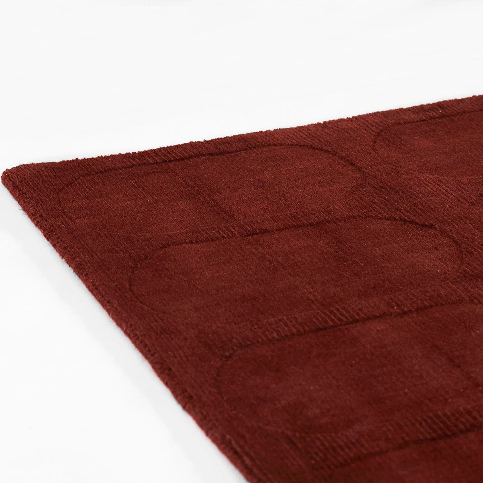 Contour-2 Burgundy Rug - Image 3