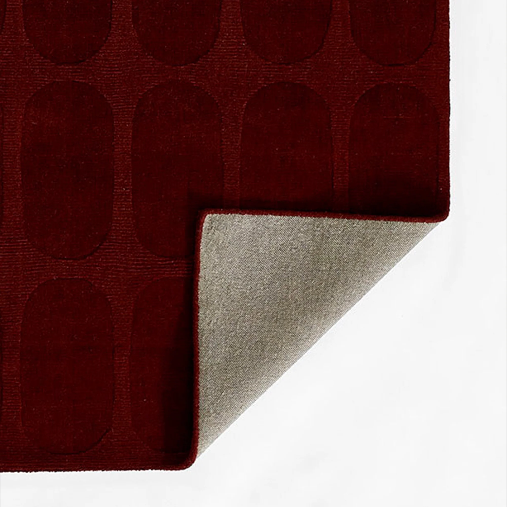 Contour-2 Burgundy Rug - Image 5