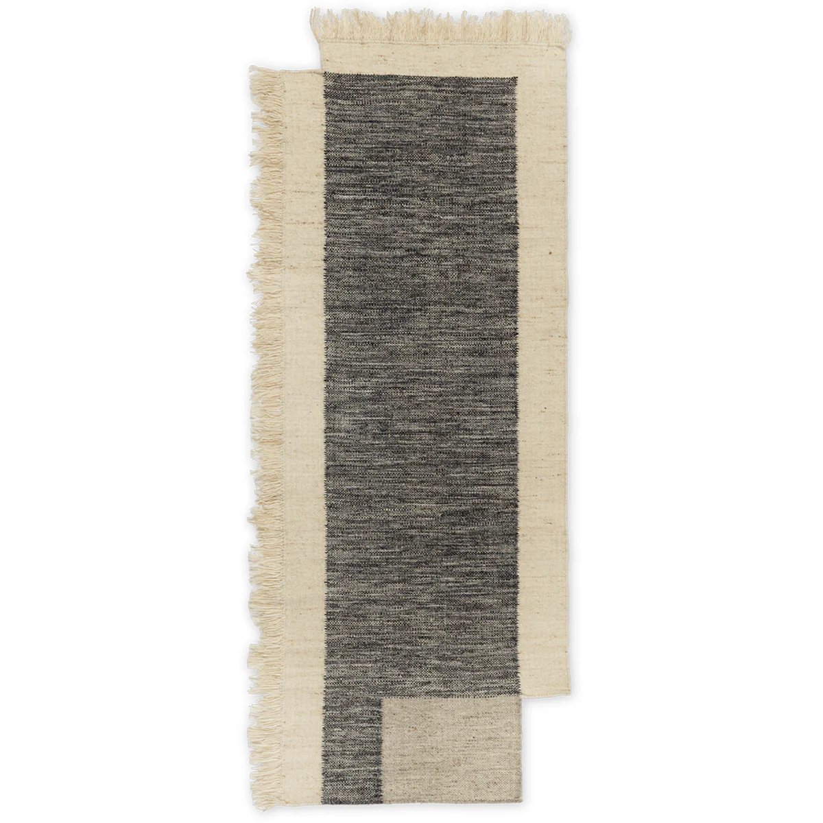 Counter Rug - Charcoal/Off-white - Image 4