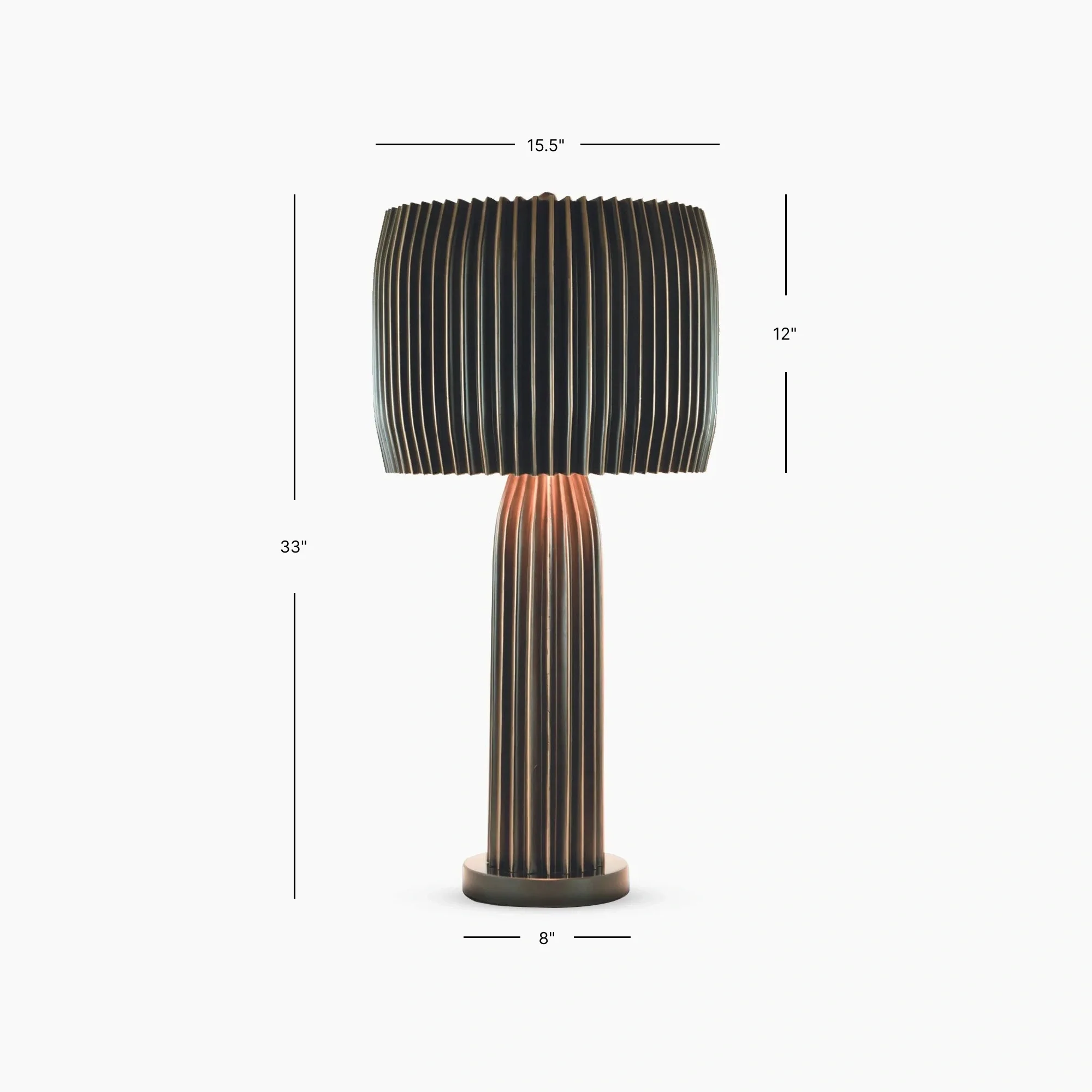 Crimp Table Lamp - Image 4