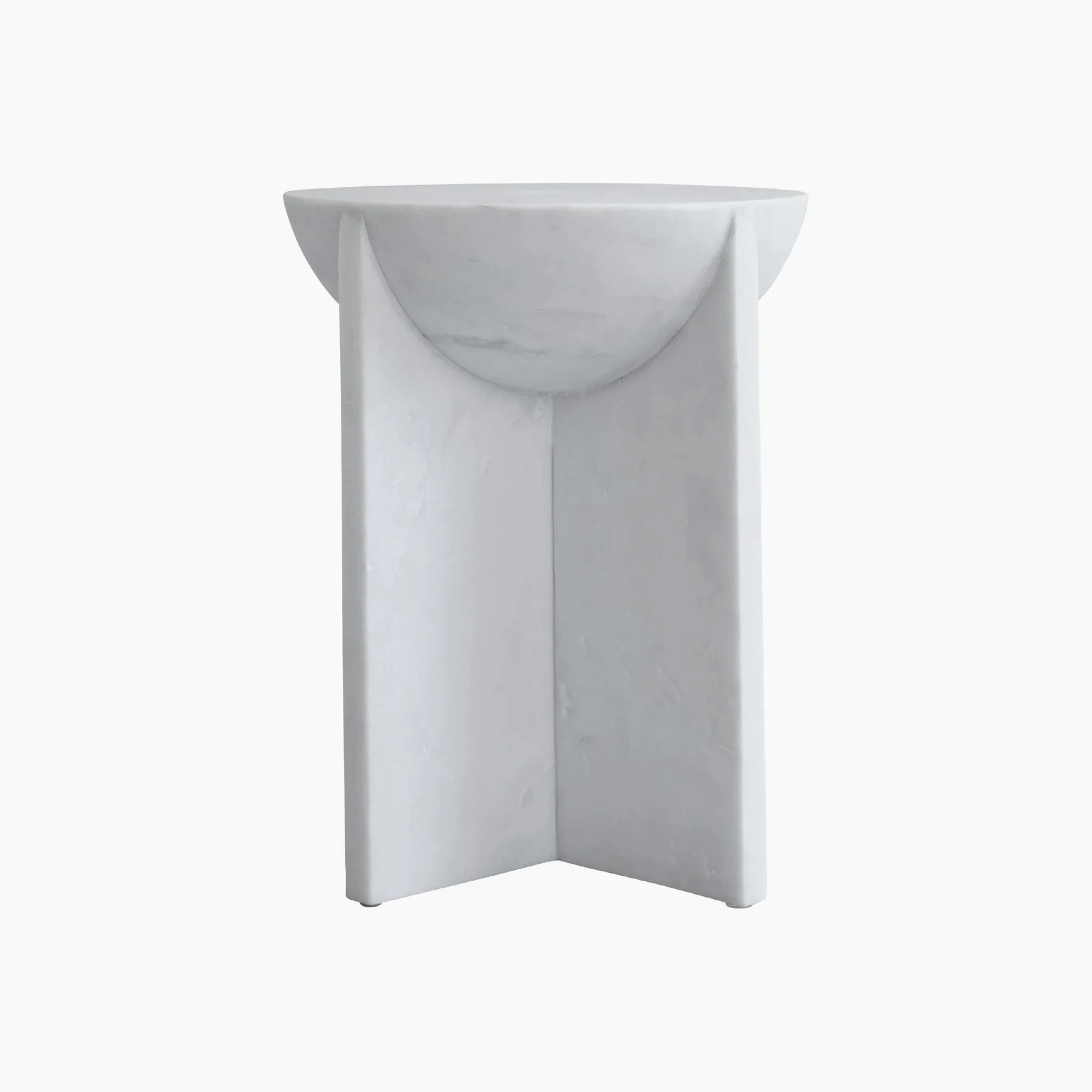 Cross Marble Side Table - Image 3
