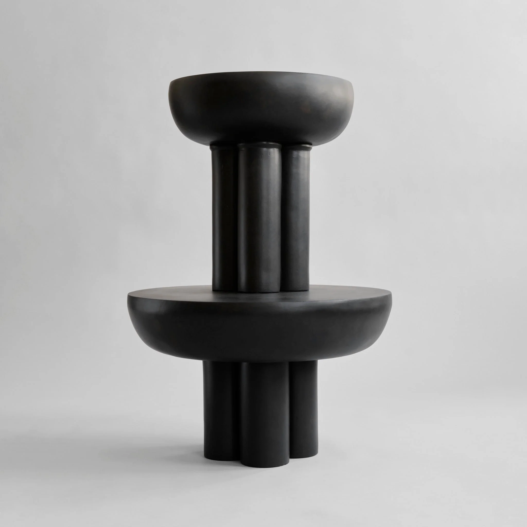 Crown Table, Tall - Coffee - Pickup Only - Image 5