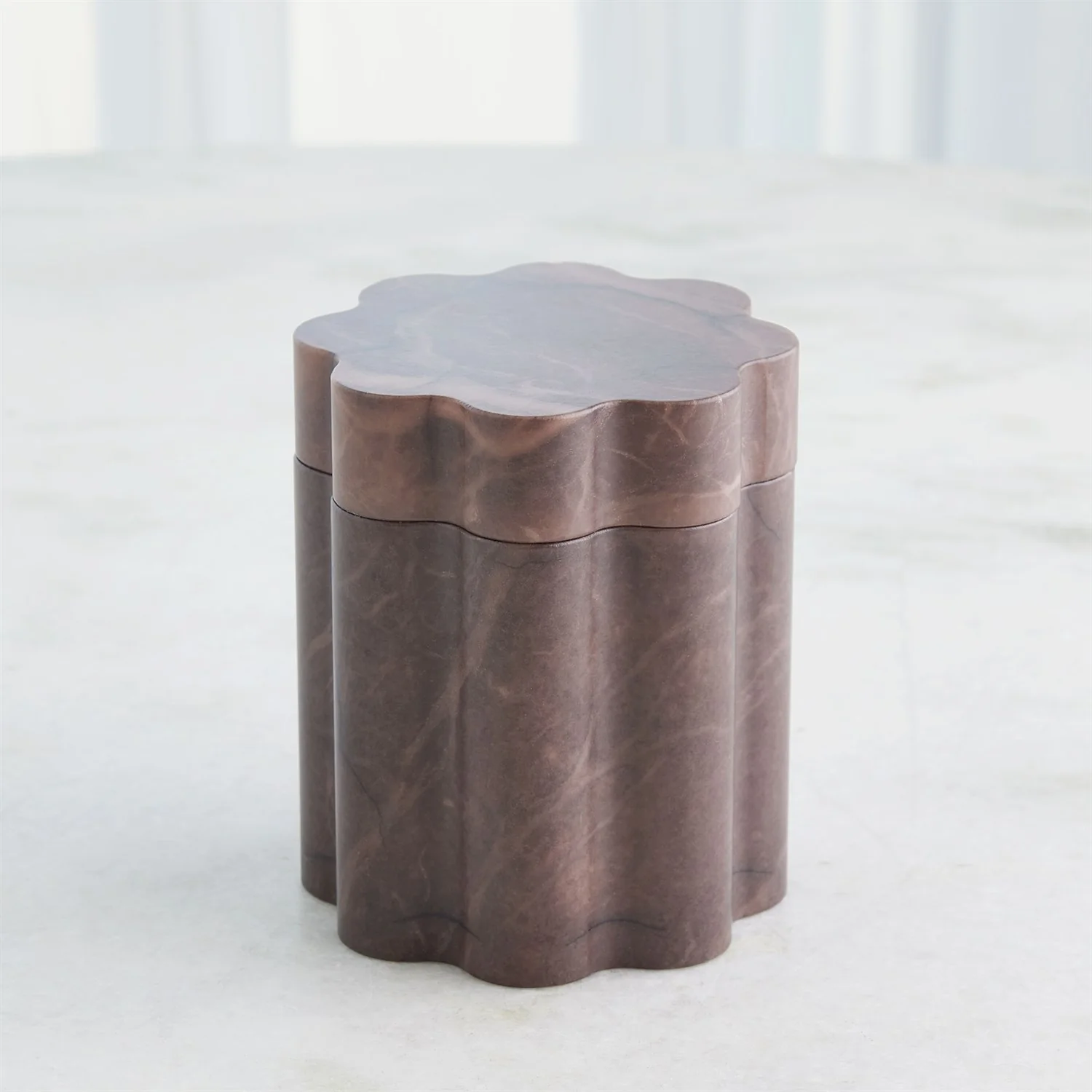 Cumulus Alabaster Tall Boxes - Chocolate - Image 4