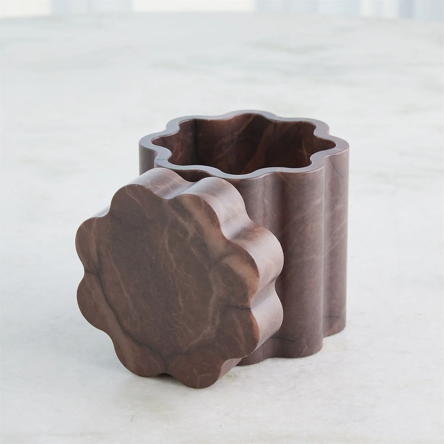 Cumulus Alabaster Tall Boxes - Chocolate - Image 5