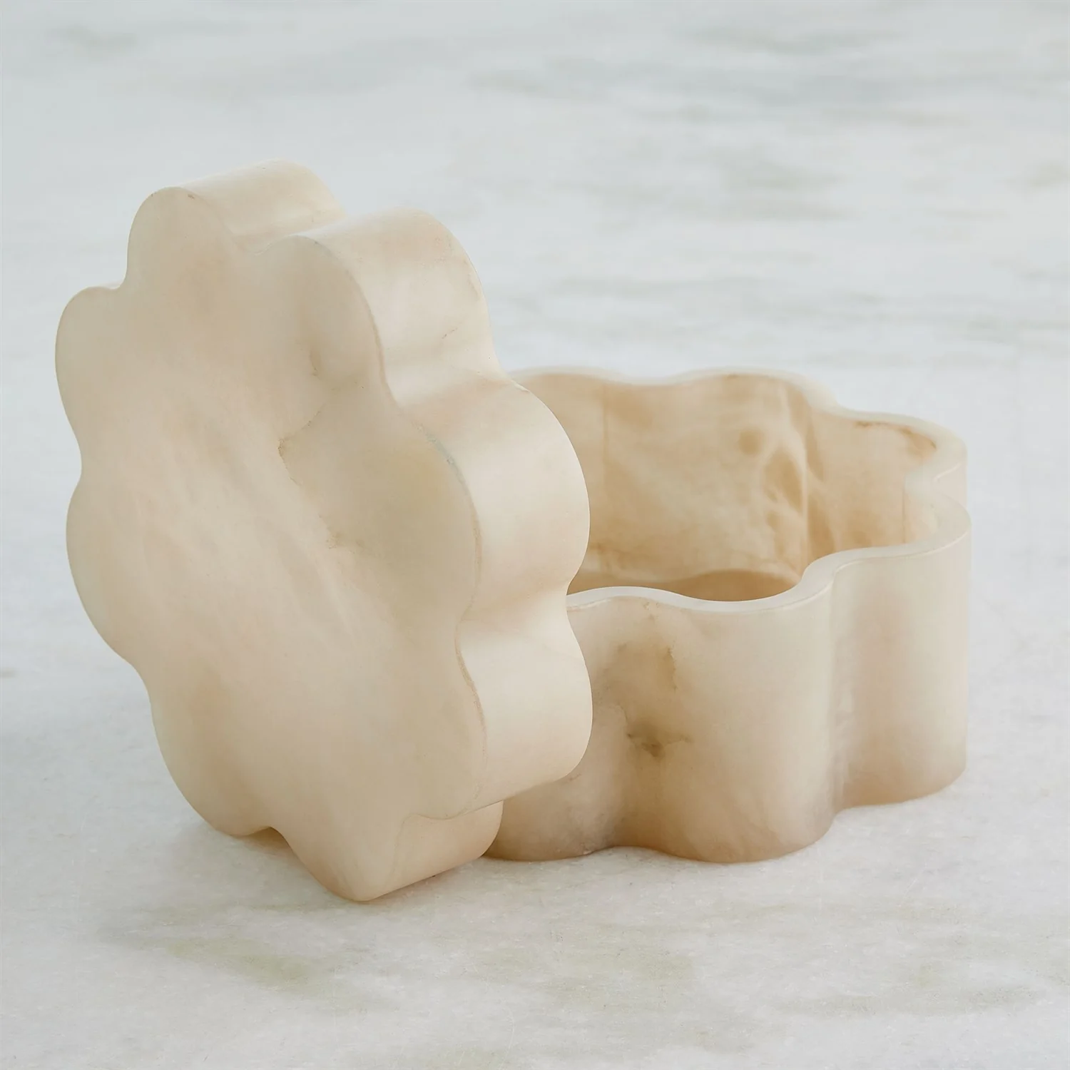 Cumulus Alabaster Wide Boxes - Cream - Image 7