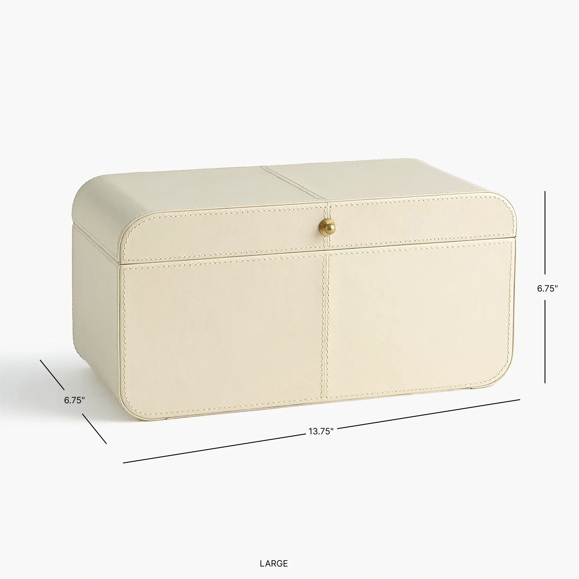 Curved Corner Box-Ivory - Image 10