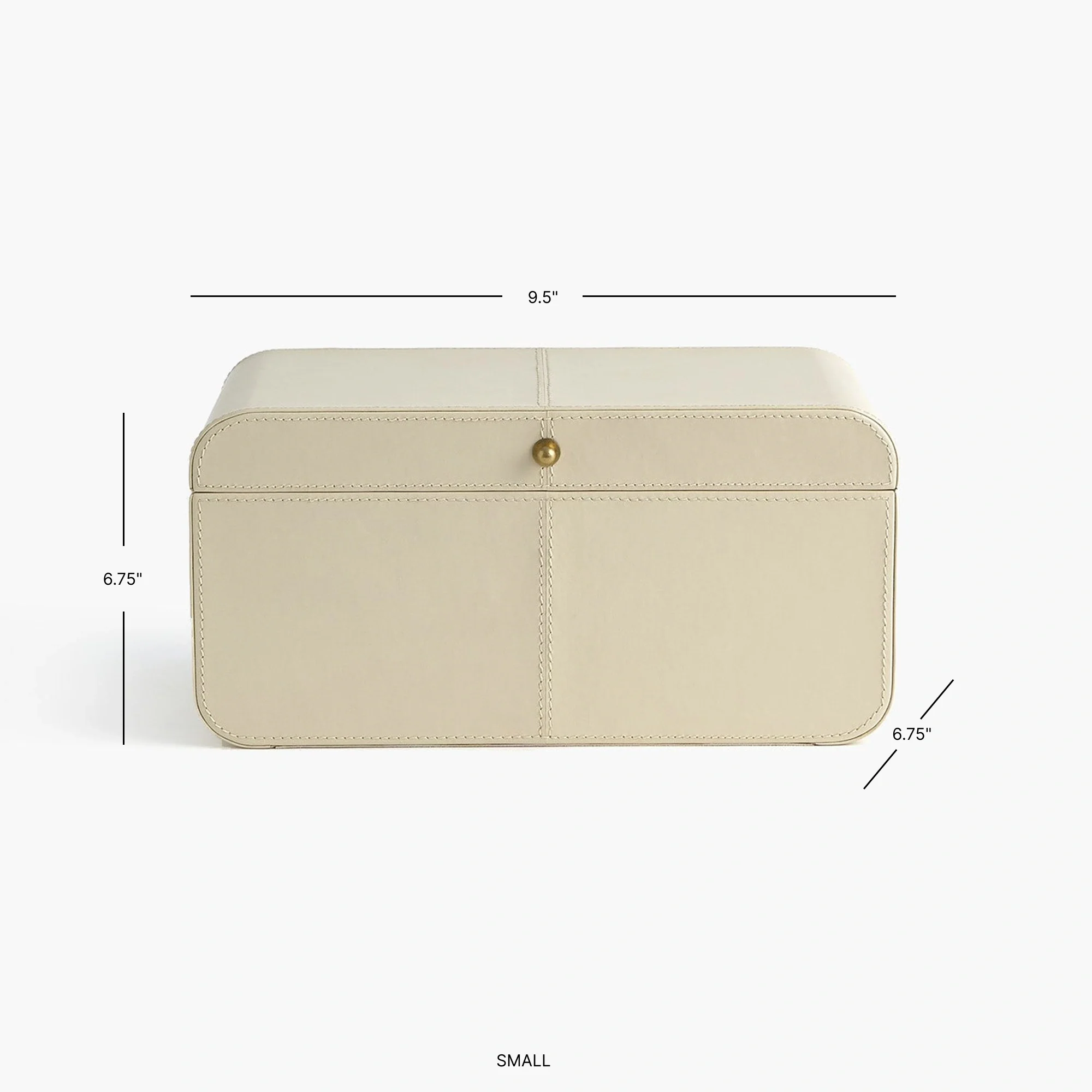 Curved Corner Box-Ivory - Image 9