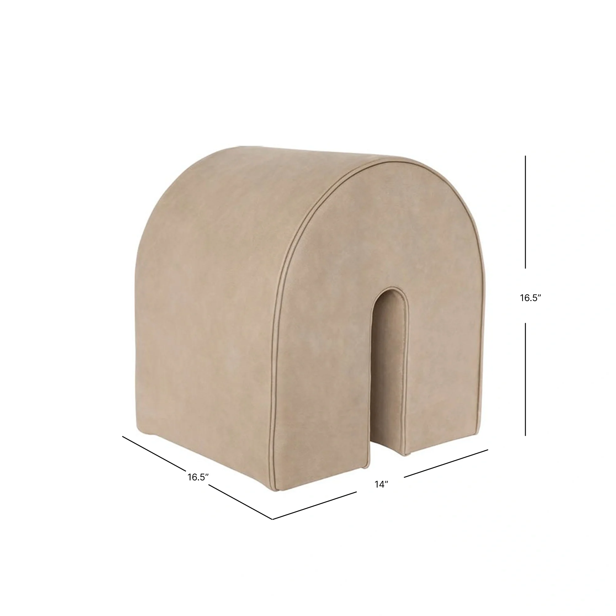 Curved Pouf - Image 11