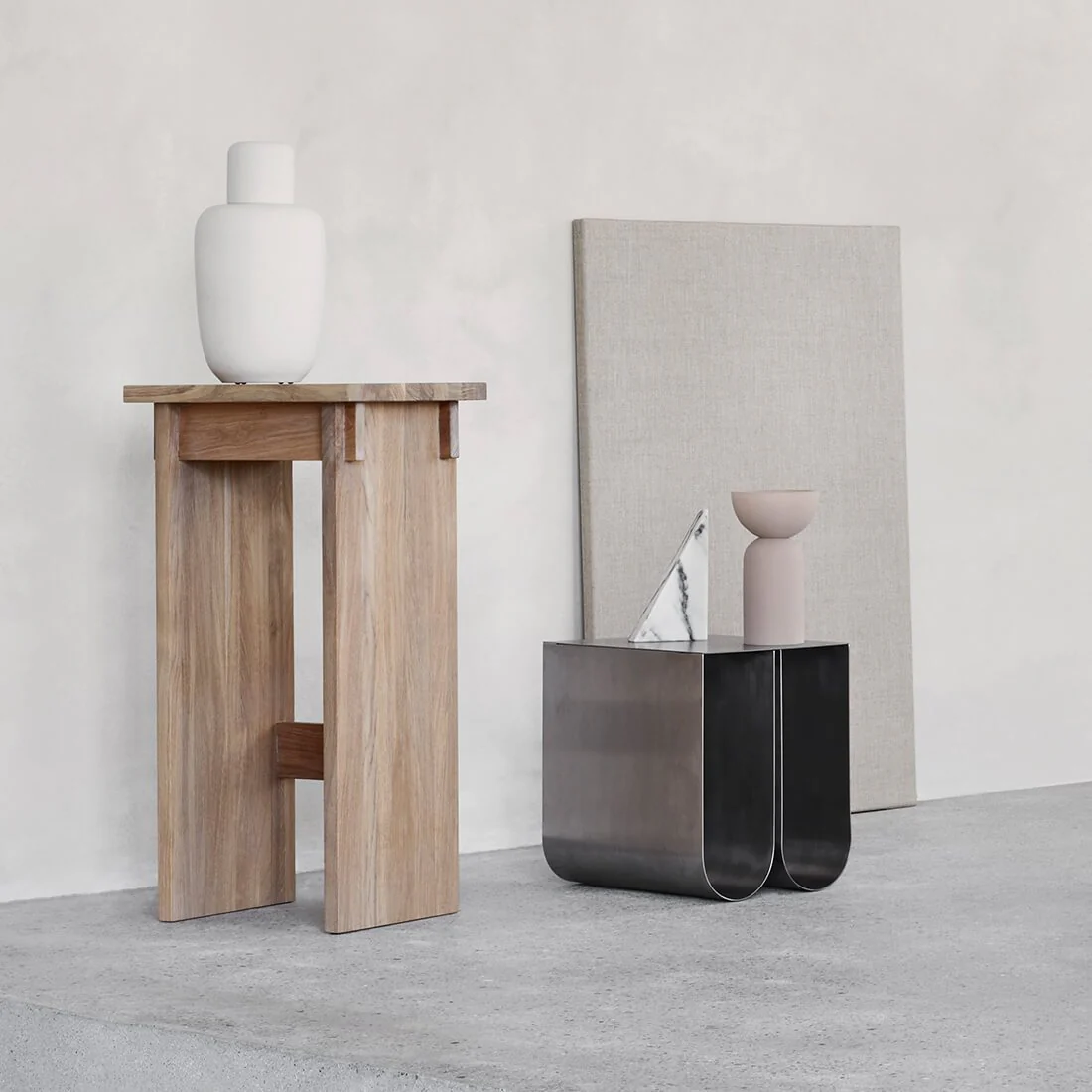 Curved Side Table - Image 4