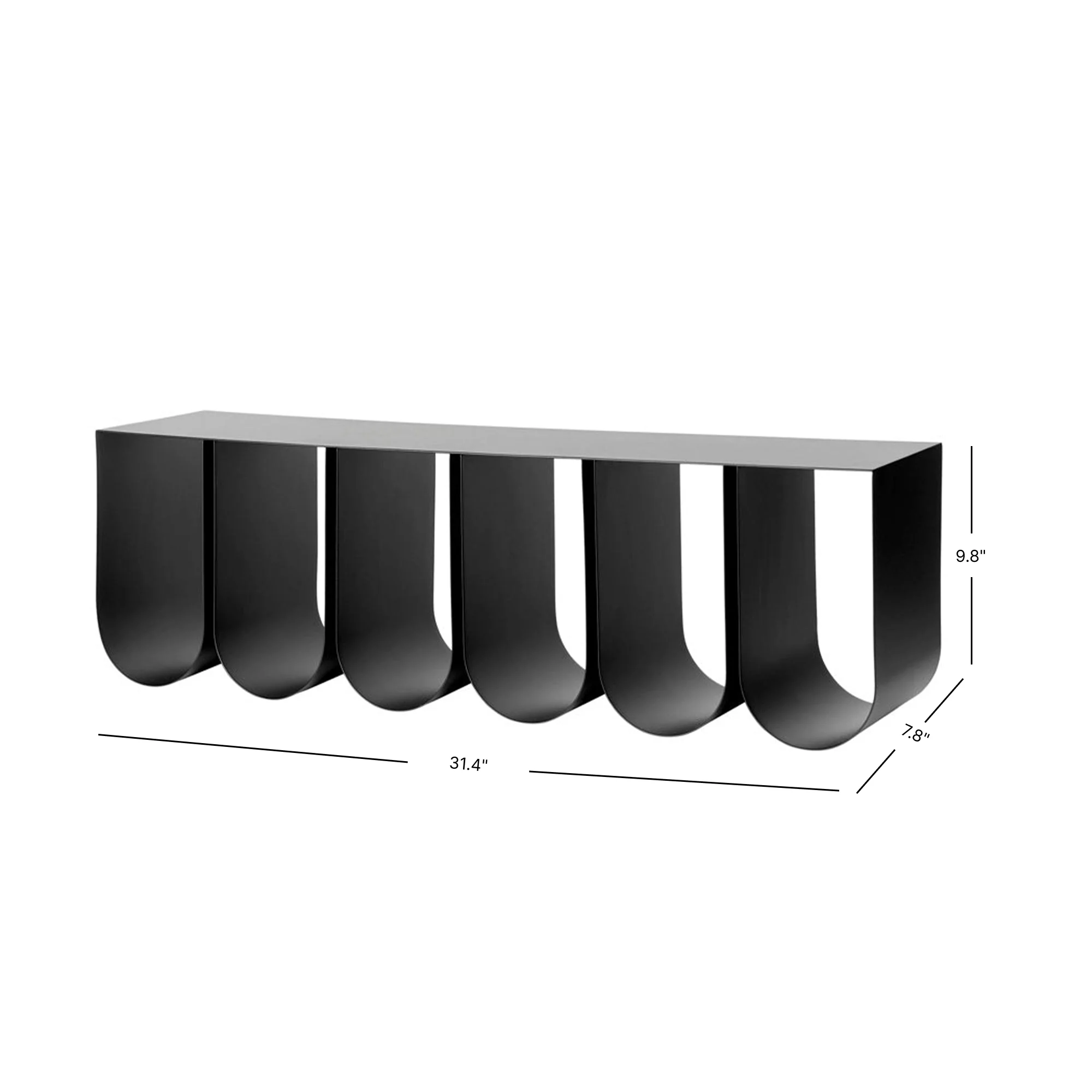 Curved Wall Shelf - Image 6
