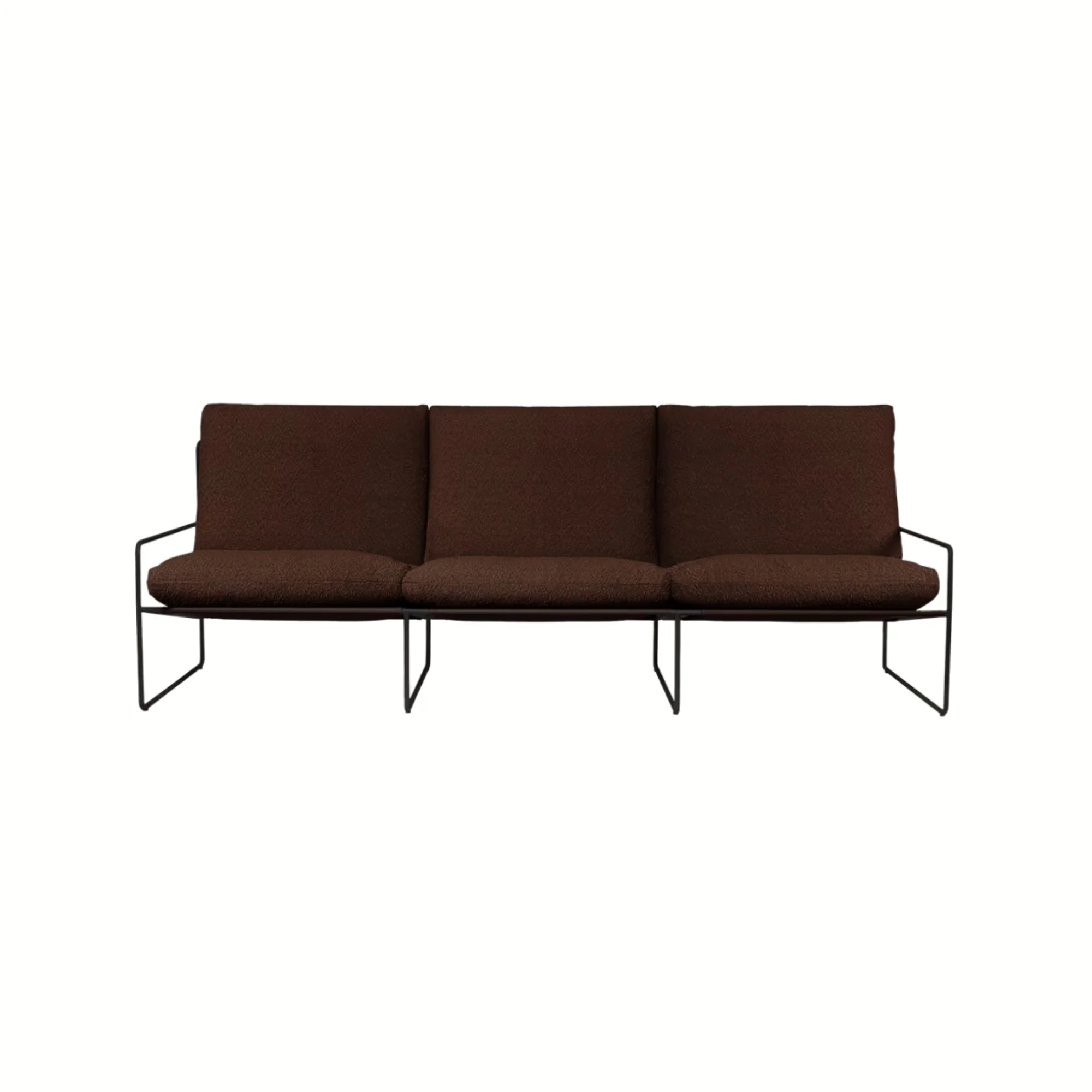 Desert 3-seater - Black - Pure Bouclé - Image 3