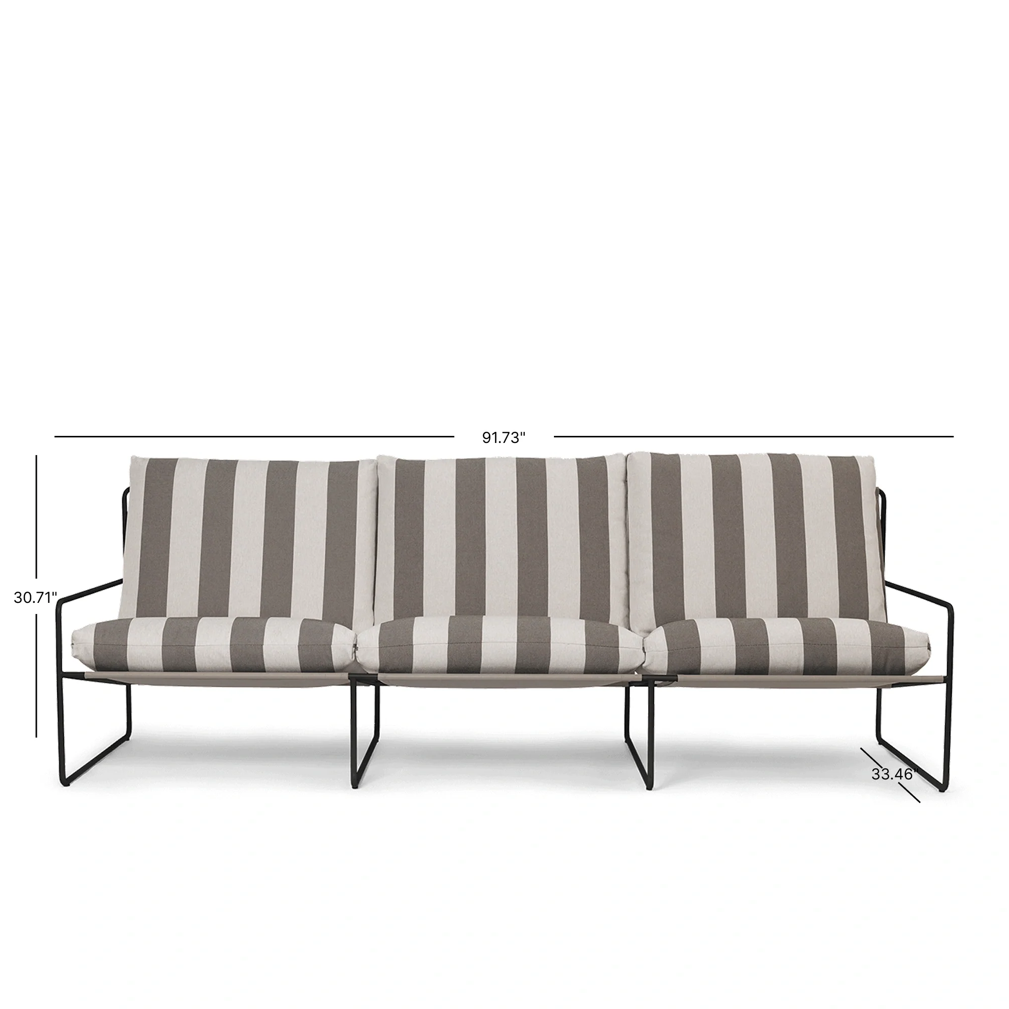 Desert 3-Seater Sofa - Image 5