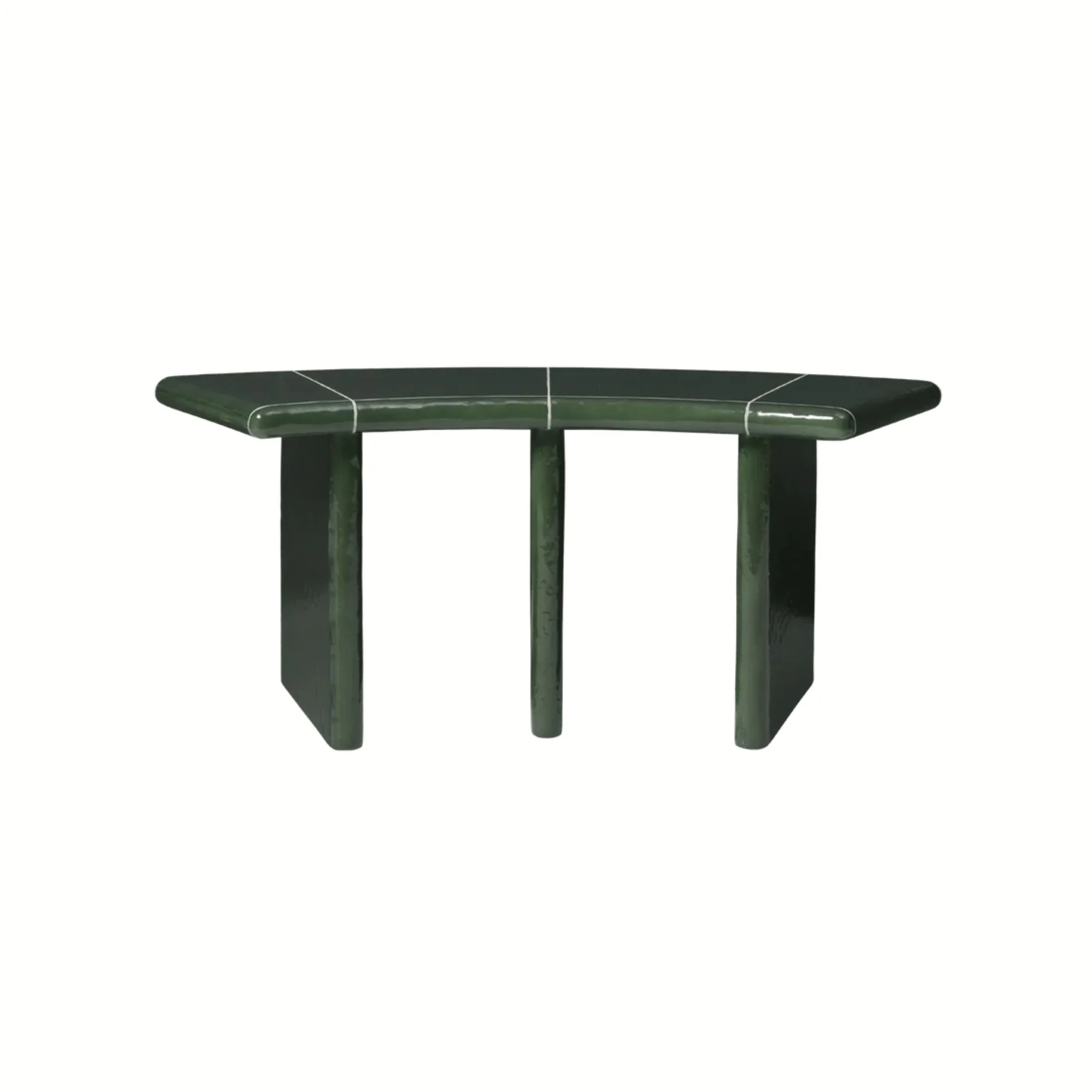 Deya Curved Bench - 110 - Image 3