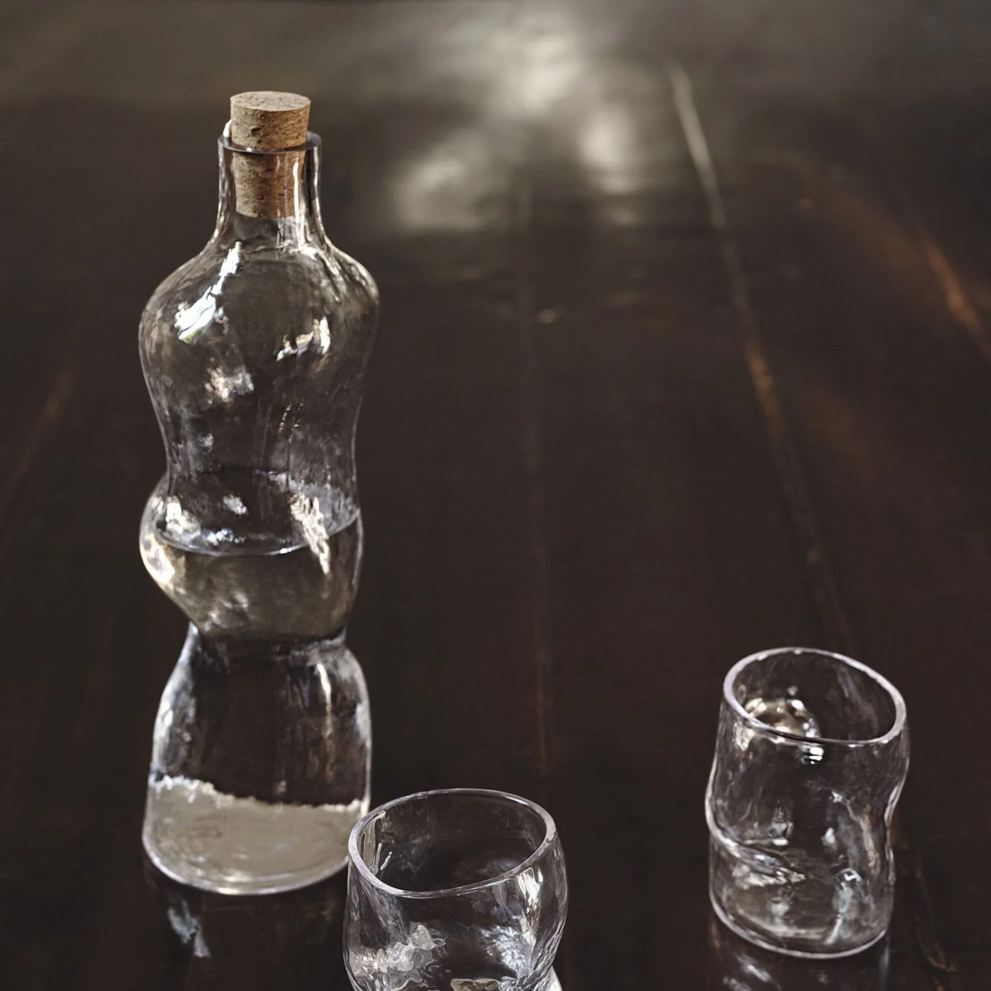 Dimple Bottle - Clear - Image 3