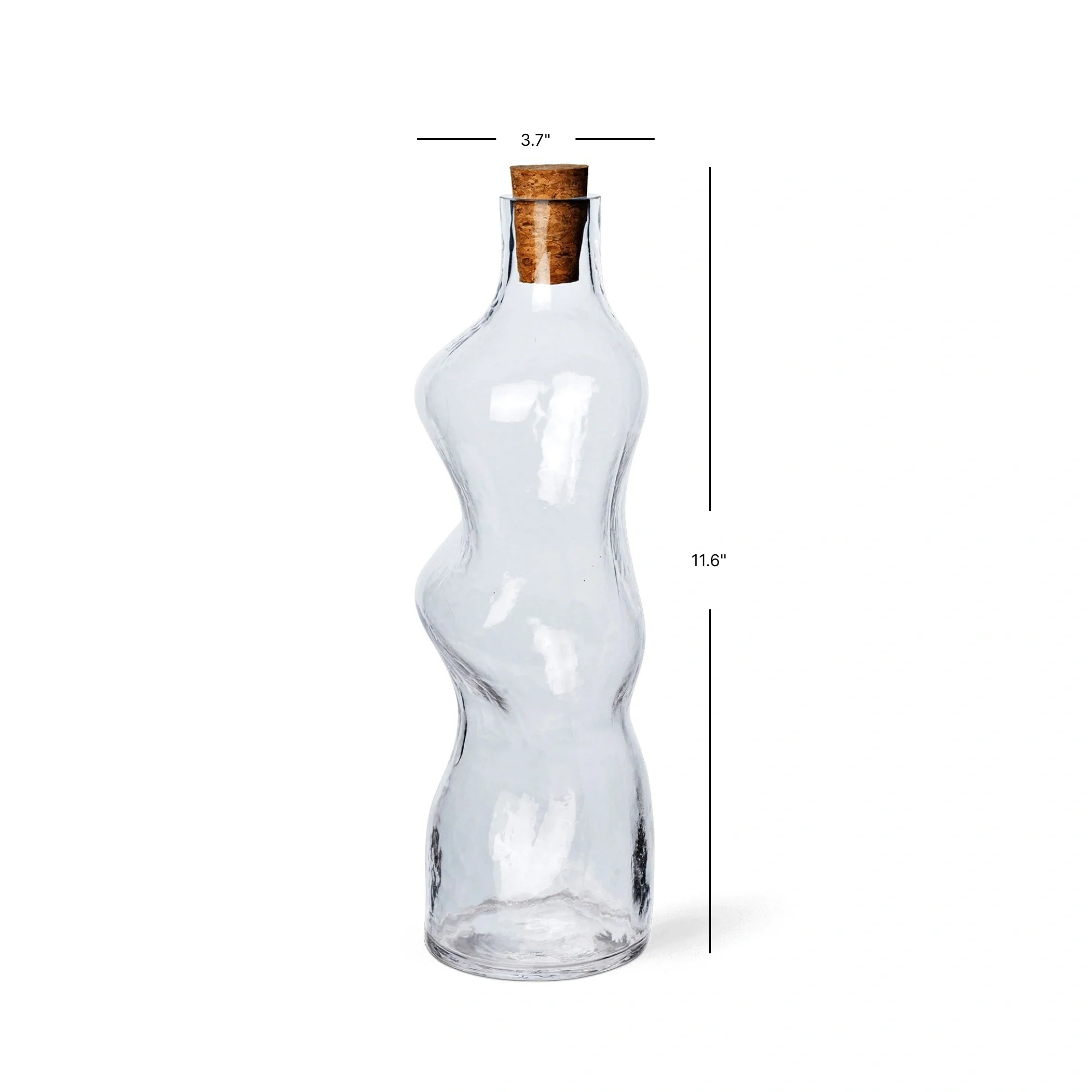 Dimple Bottle - Clear - Image 4