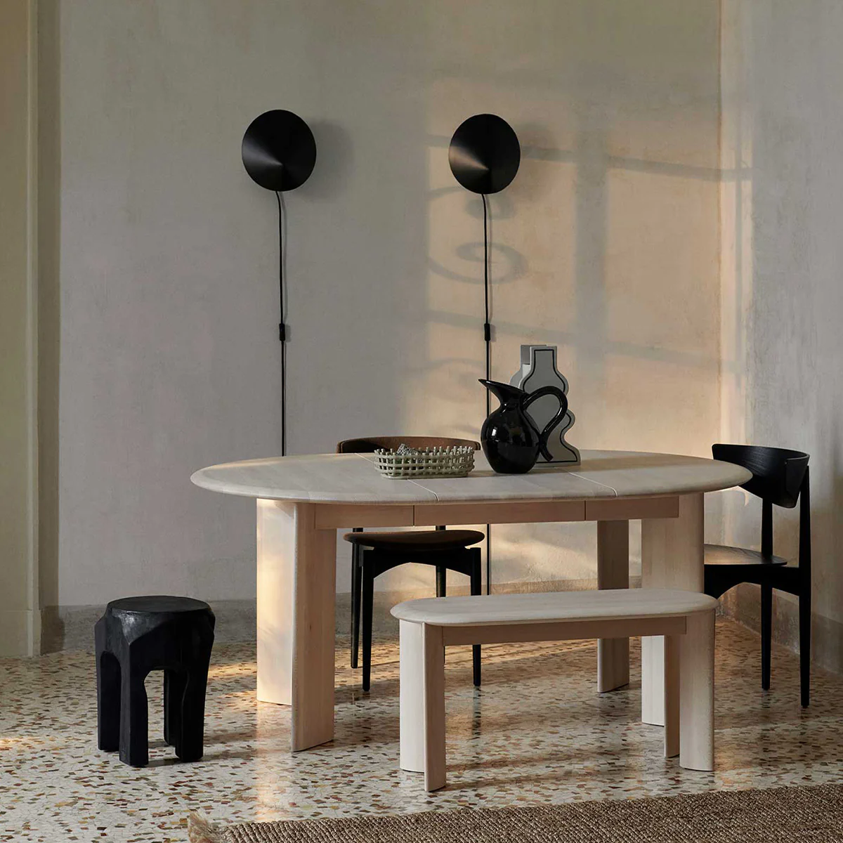 Bevel Extendable Dining Table - Image 11