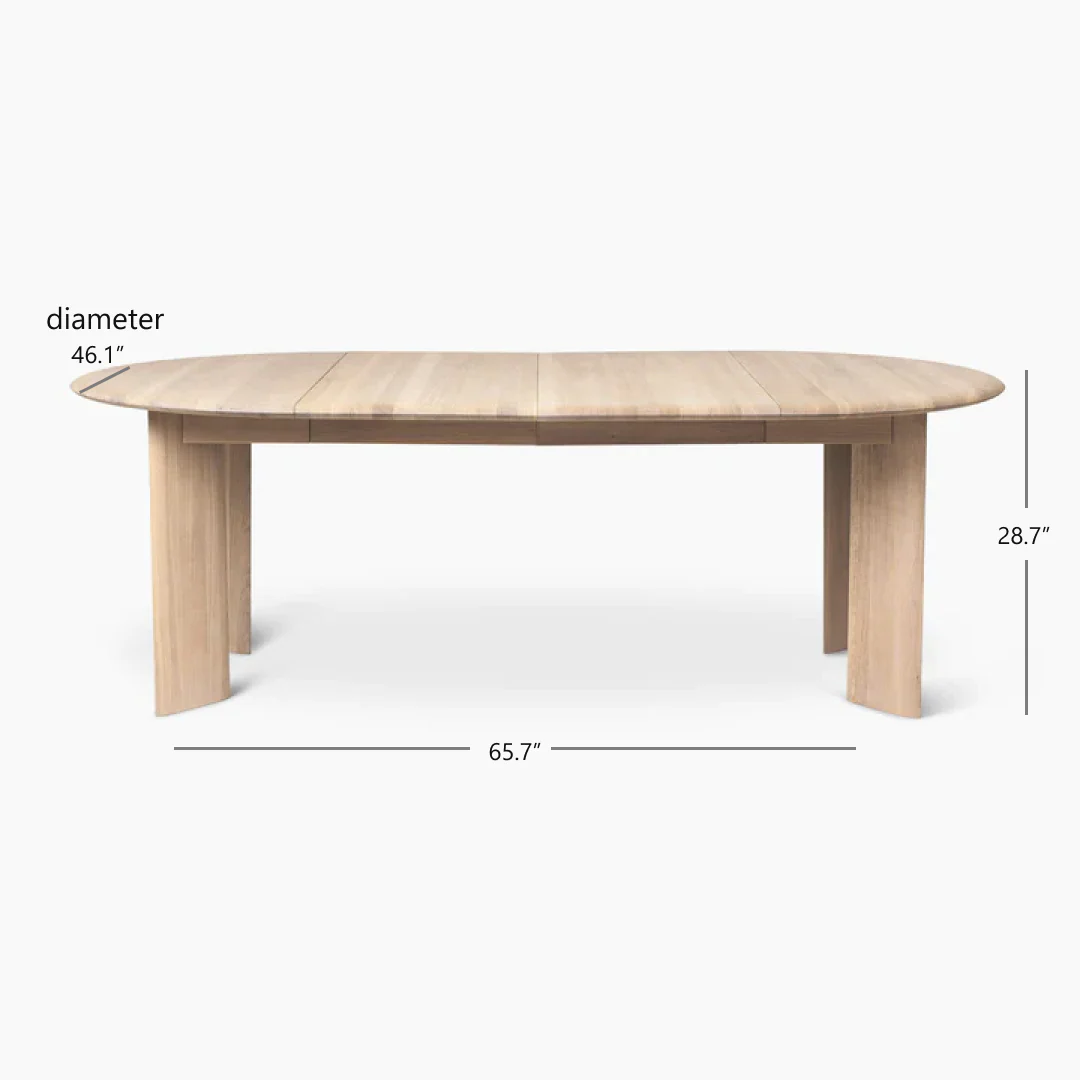 Bevel Extendable Dining Table - Image 7