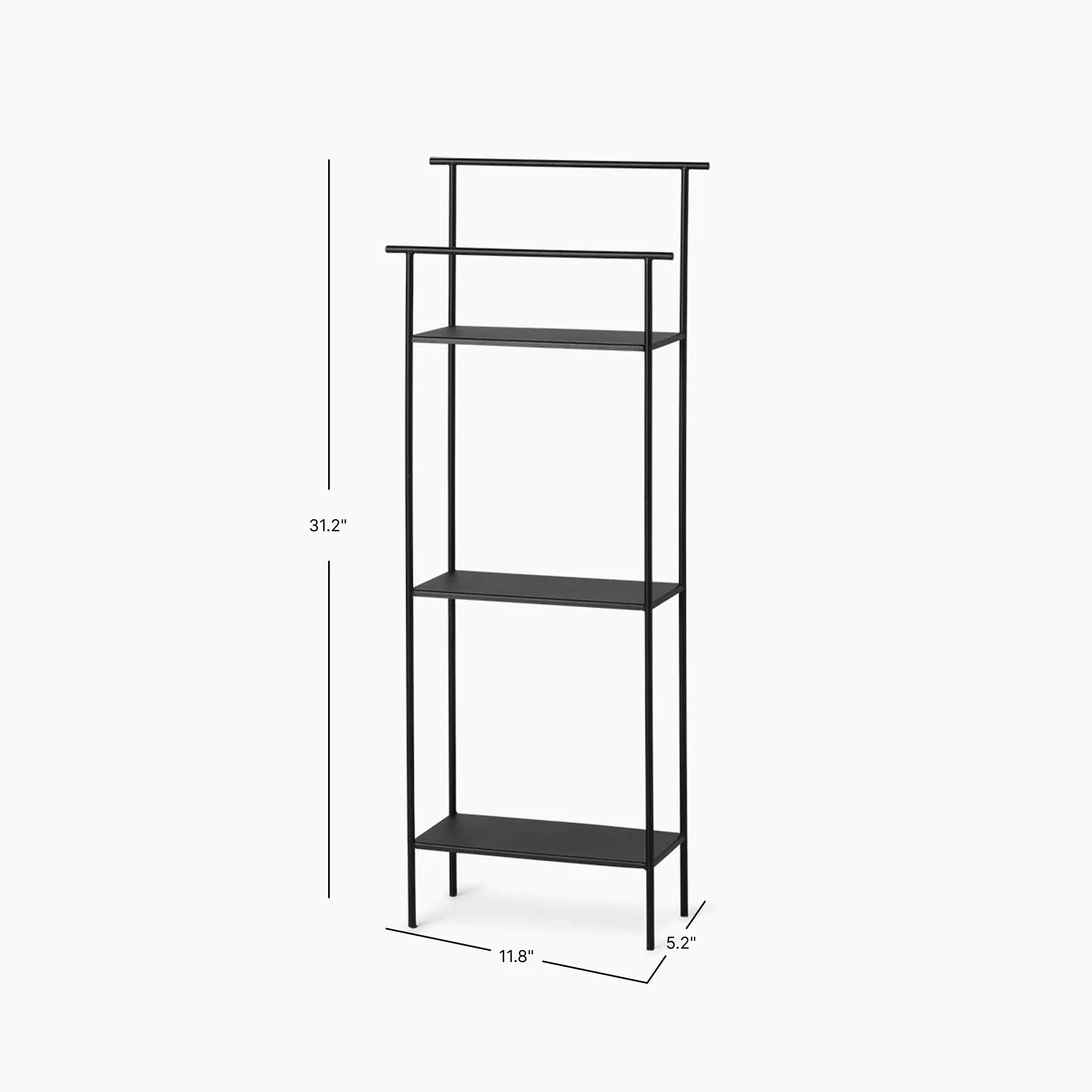 Dora Shelving Unit - Black - Image 3